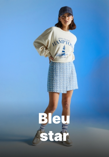 Bleu star - pimkie 