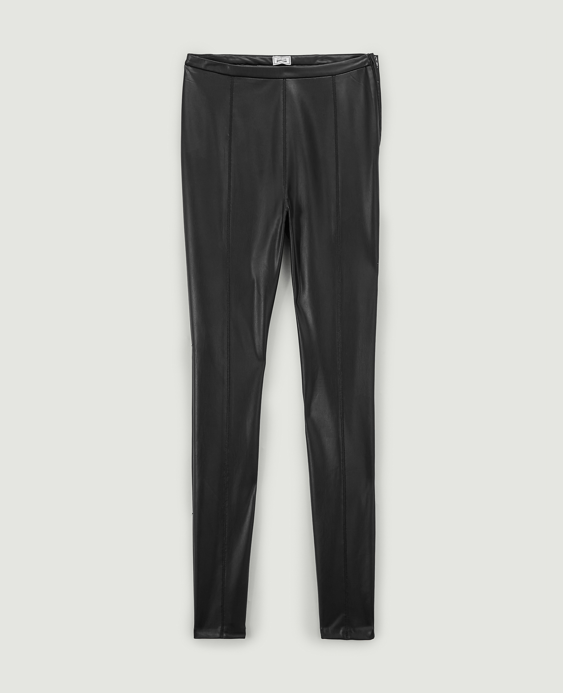 Legging simili cuir noir - Pimkie