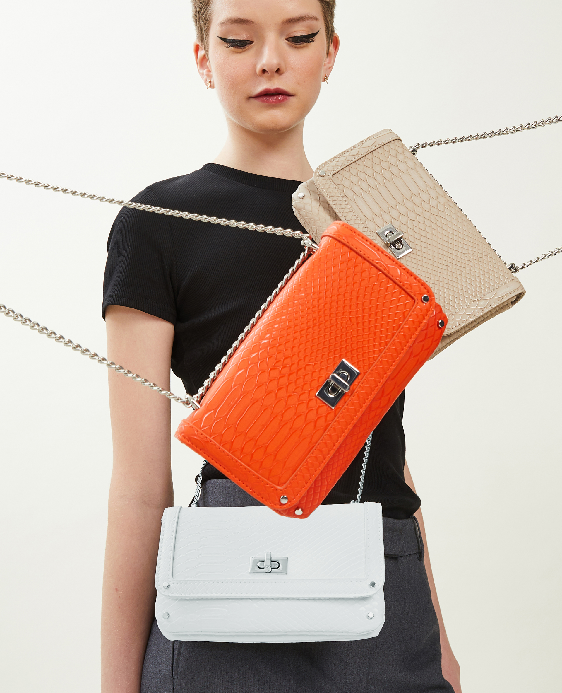 Sac pochette avec chaine Pimkie