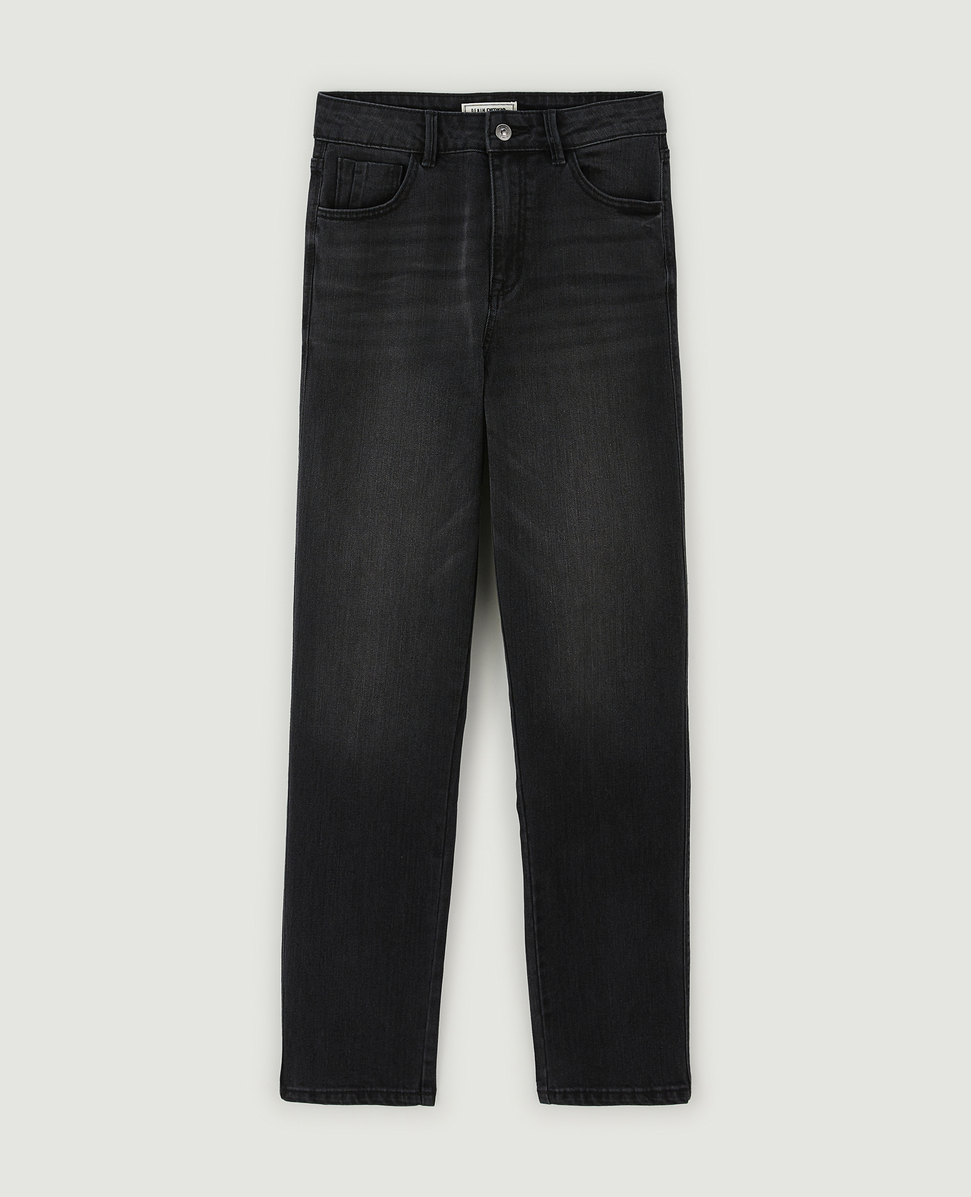 Jean droit stretch noir - Pimkie