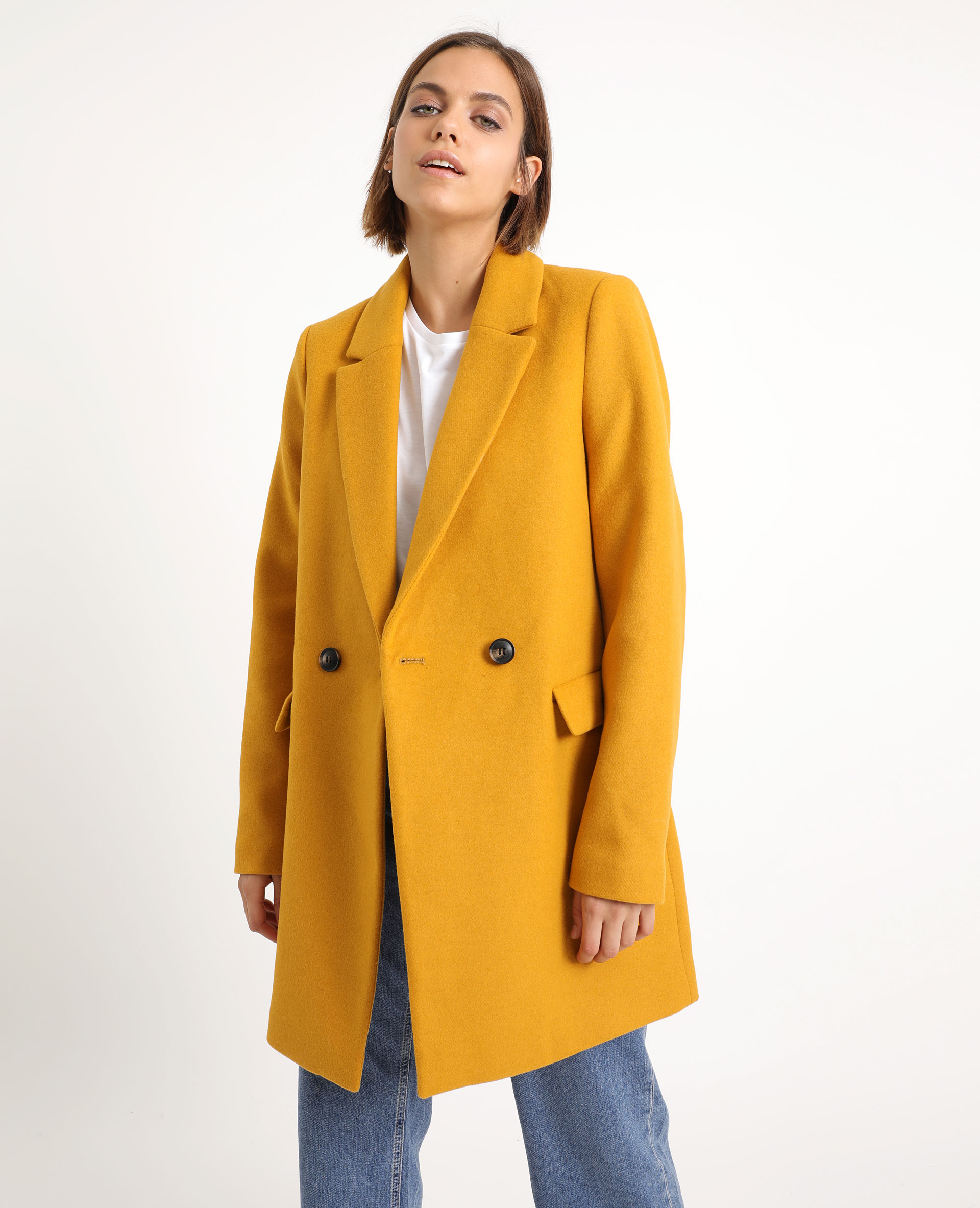 Manteau drap de laine Pimkie