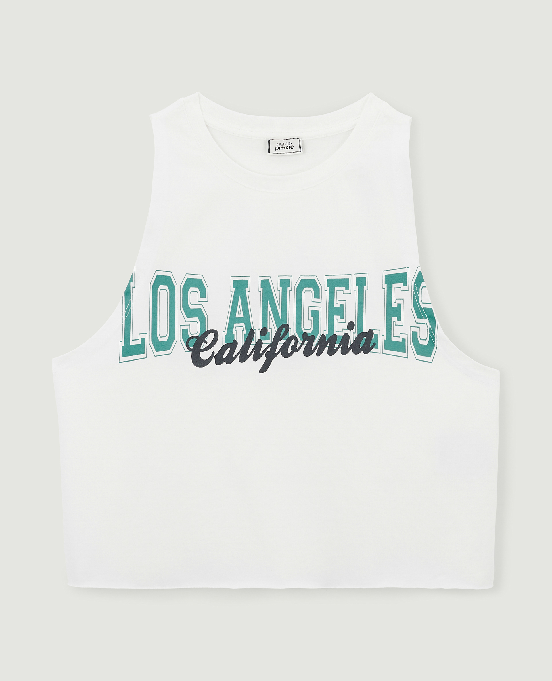 Cropped top blanc - Pimkie