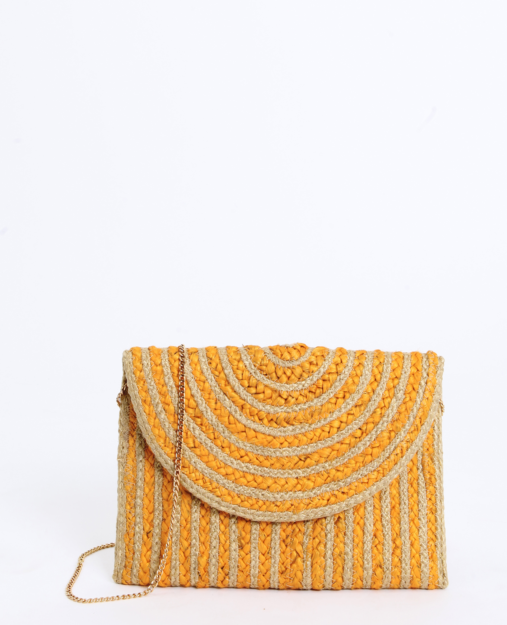 Sac pochette en paille Pimkie