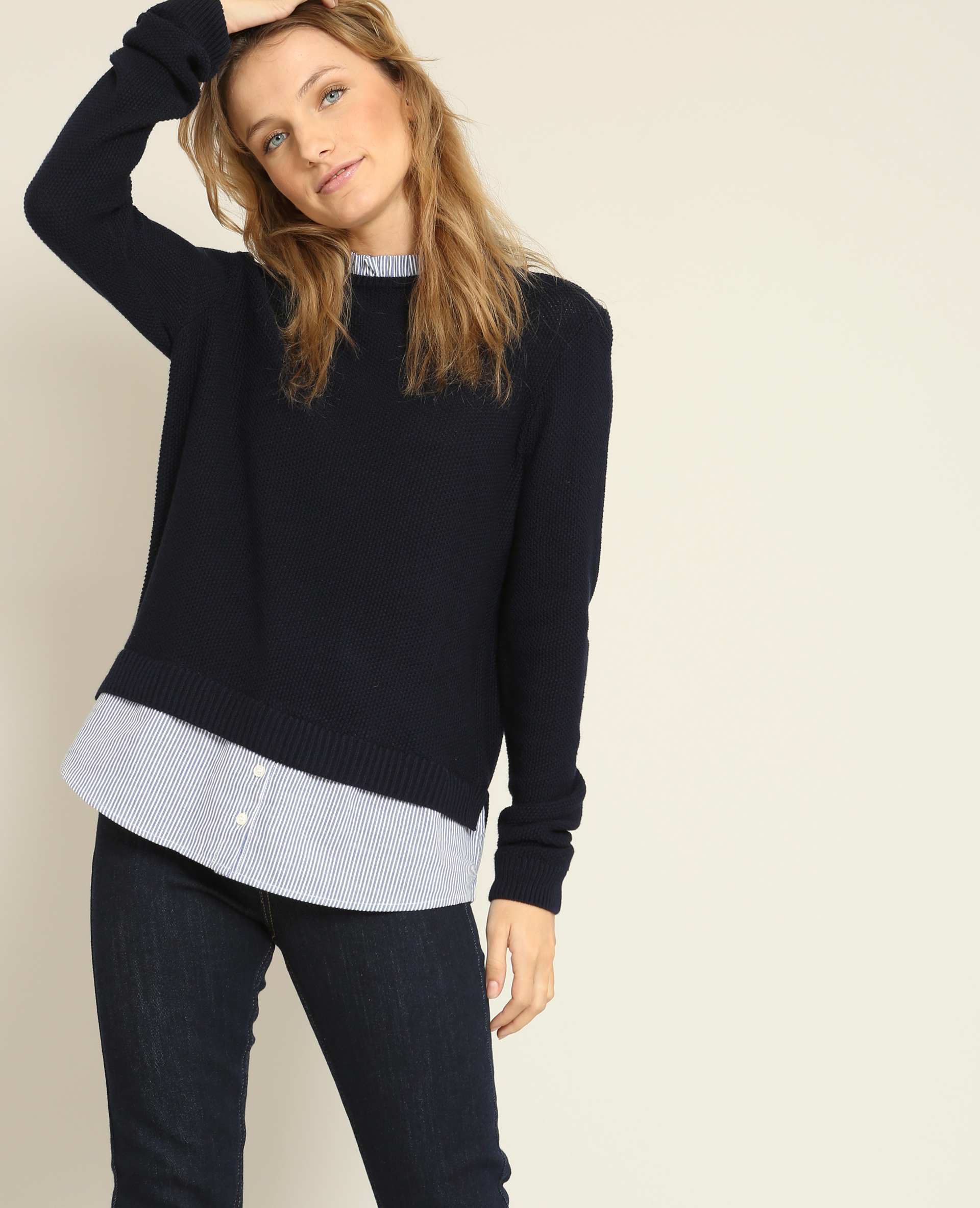 Pull chemise sales