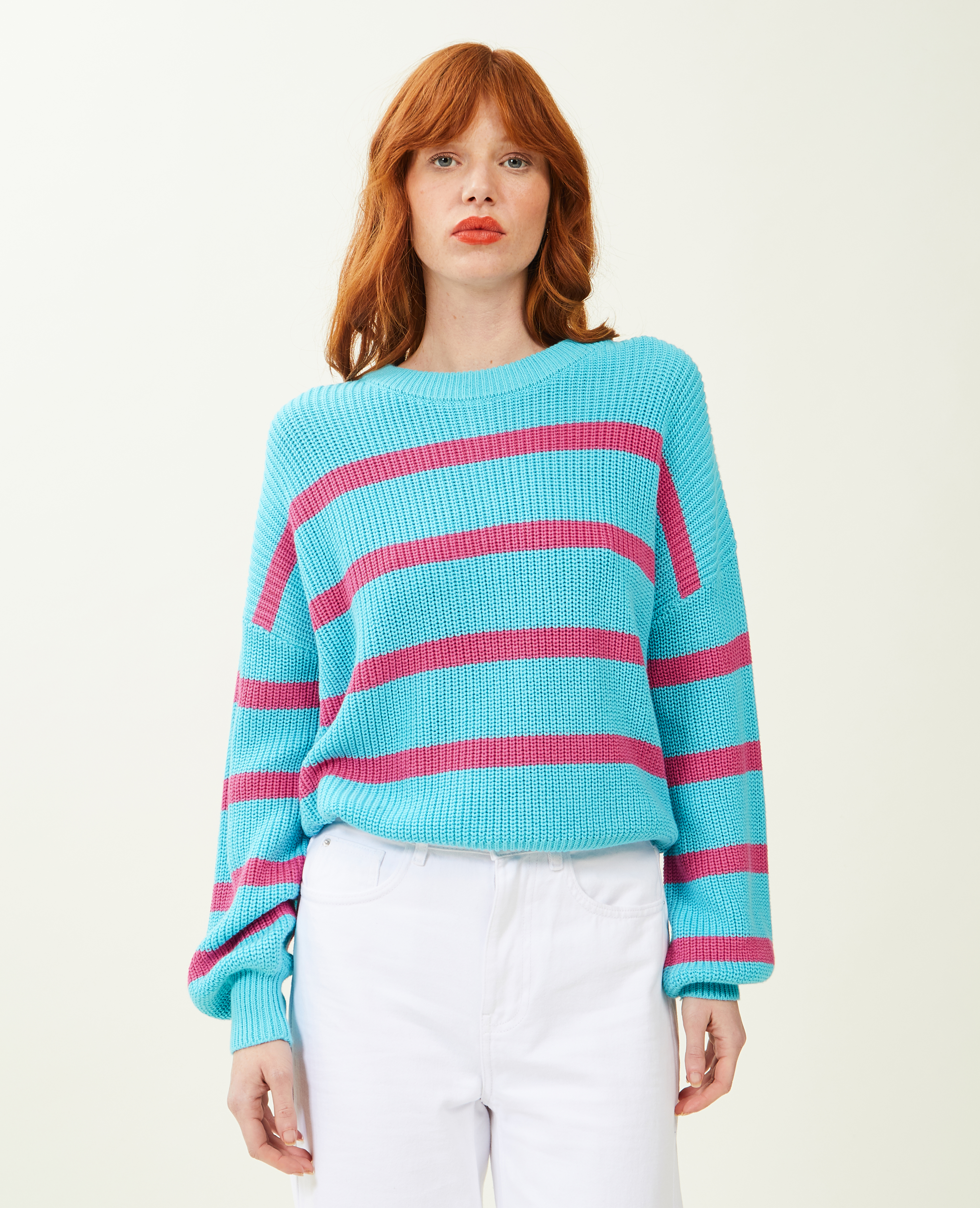 Pull marinière bleu - Pimkie