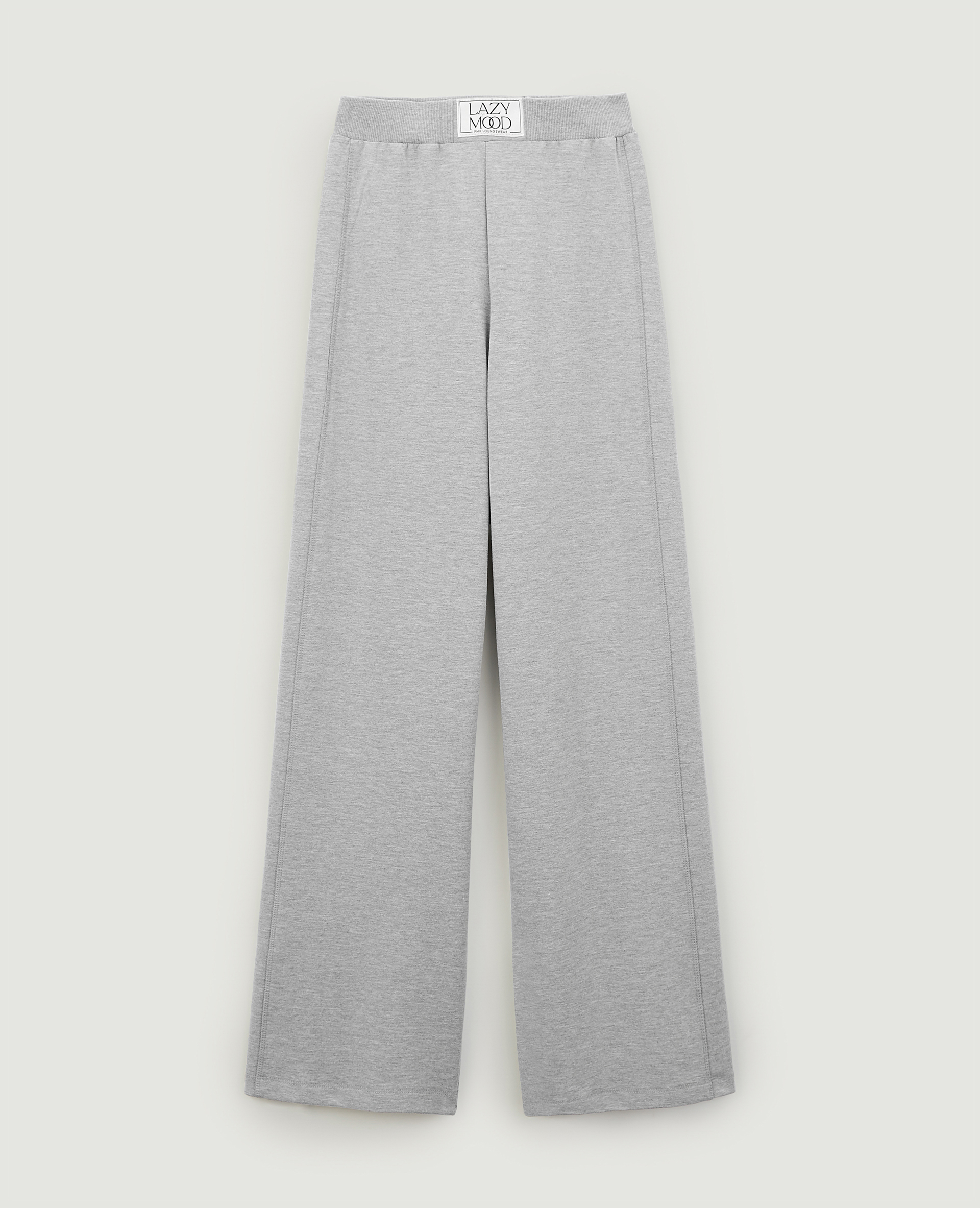 Pantalon molleton large et droit gris - Pimkie