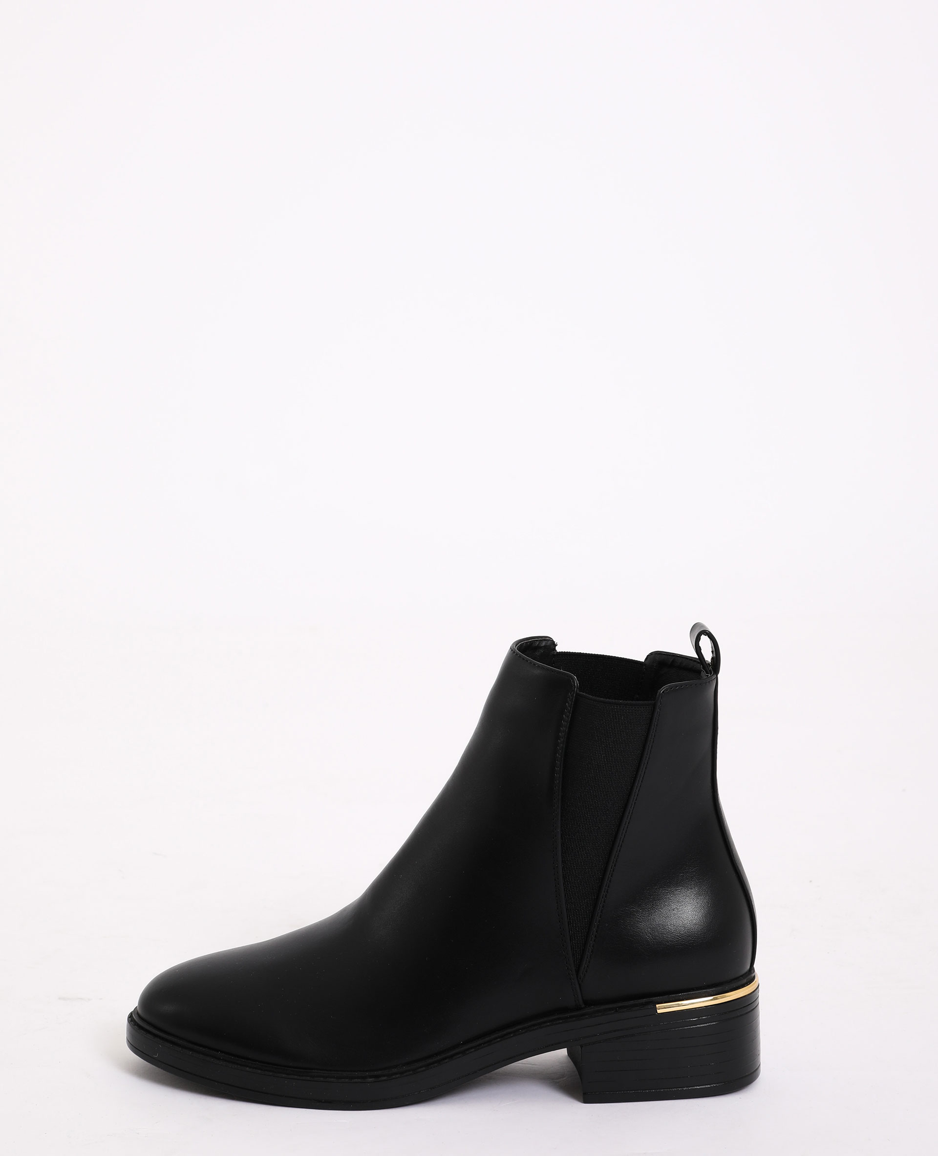 bottine simili cuir