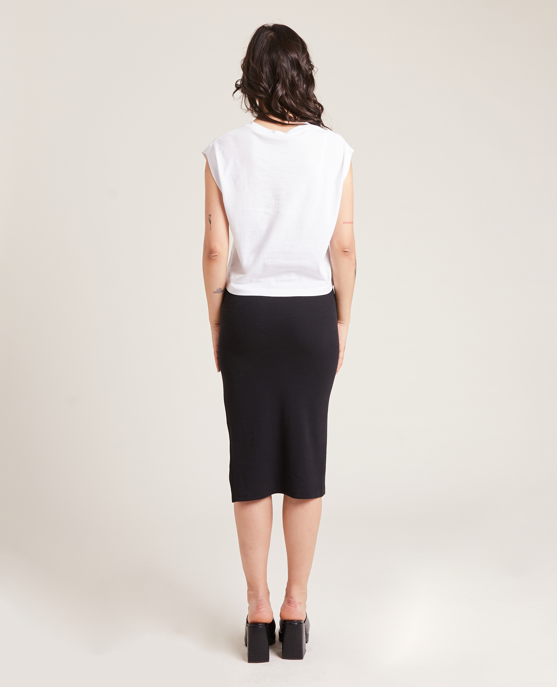 T-shirt sans manches blanc - Pimkie