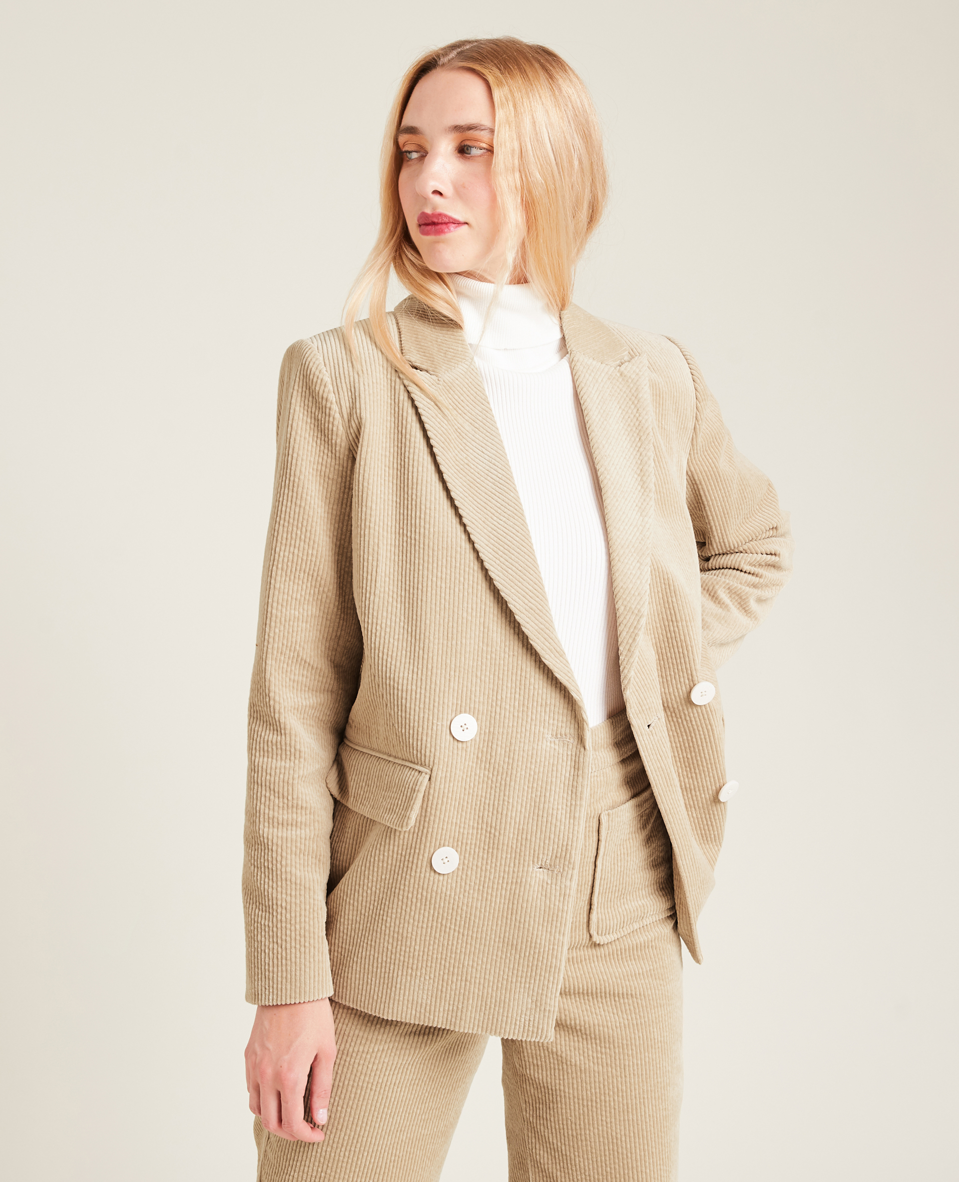 Blazer velours femme cheap h&m