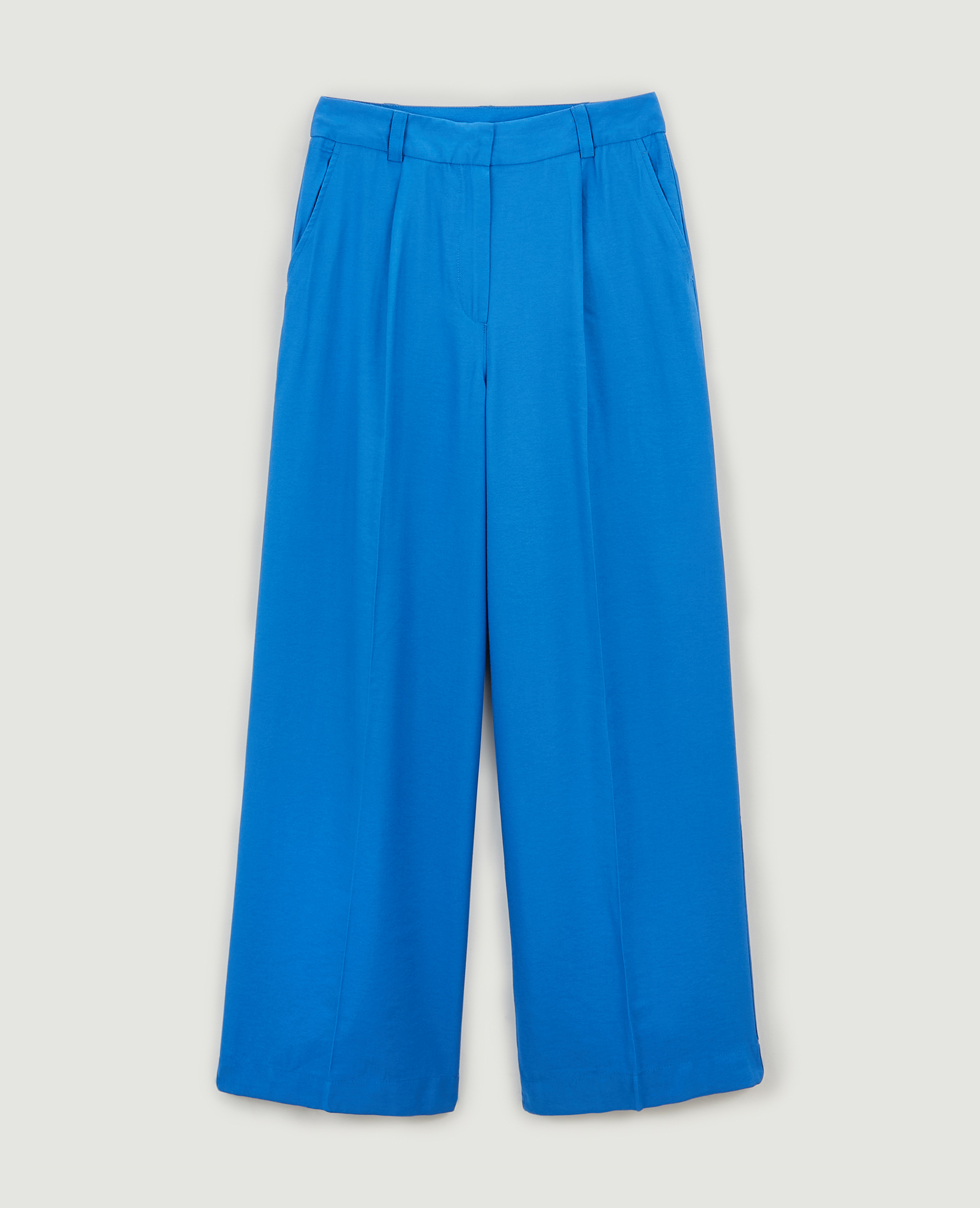 Pantalon à pinces Bleu - Pimkie