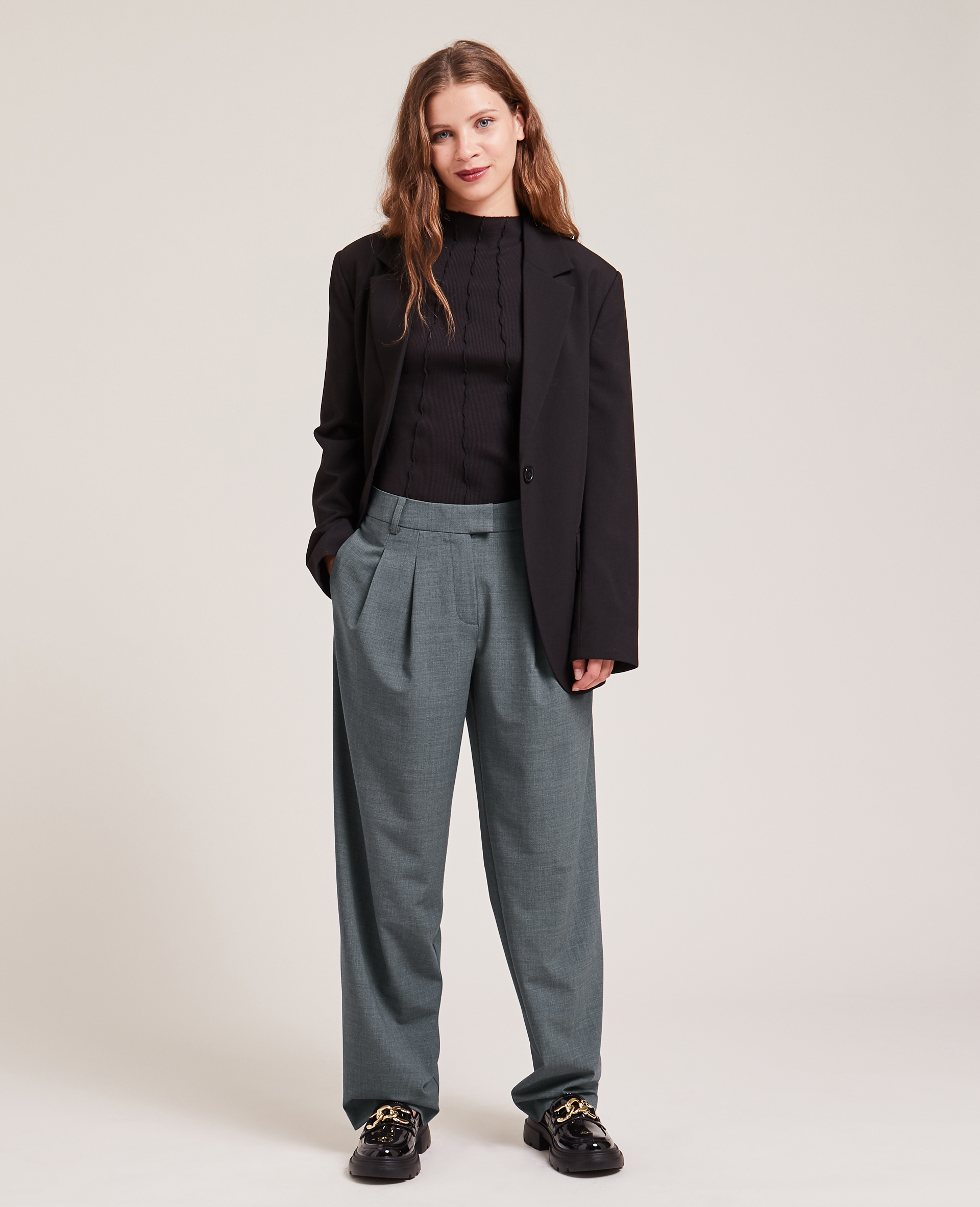 Pantalon large pinces Pimkie