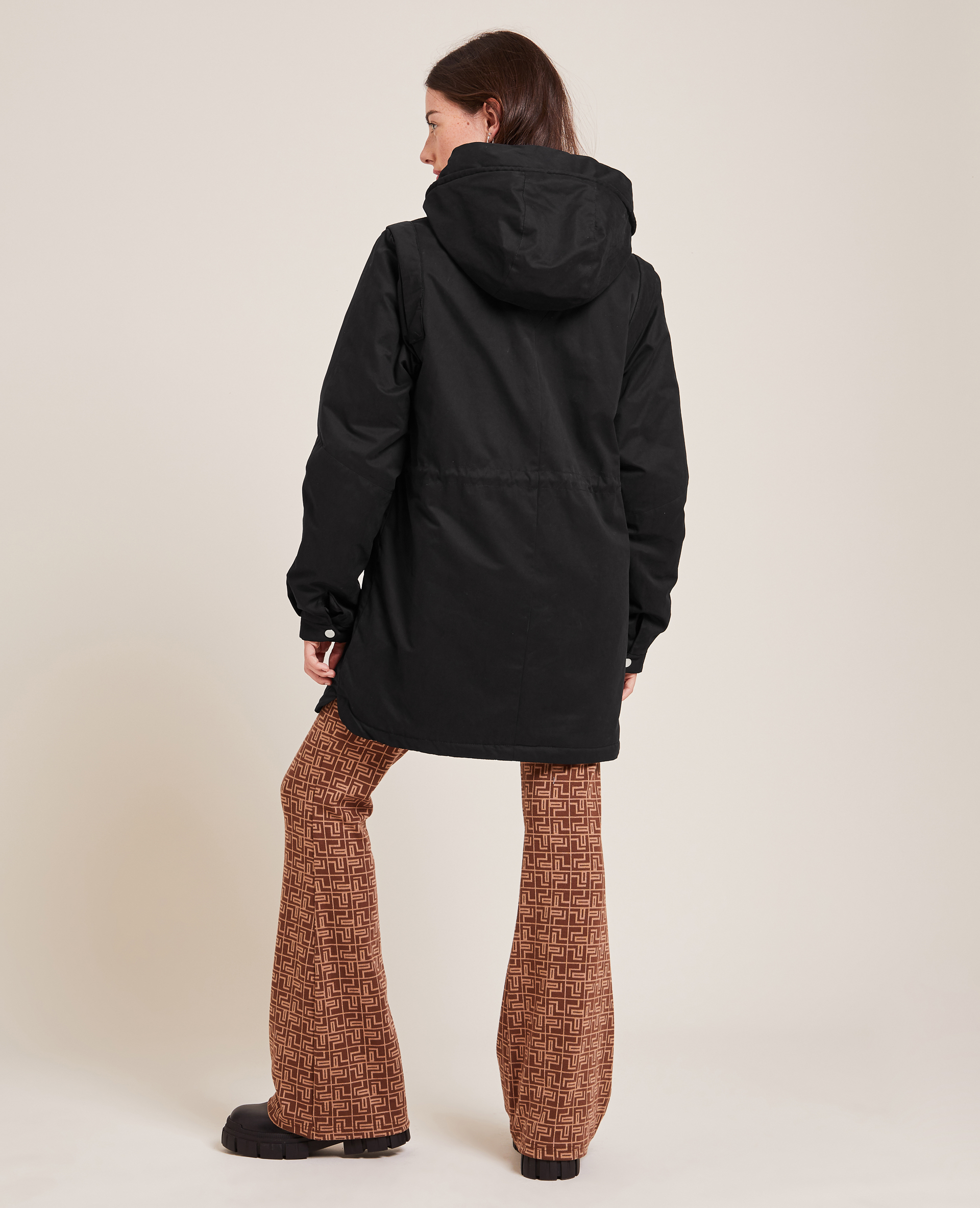 Parka avec doublure fourrure noir - Pimkie