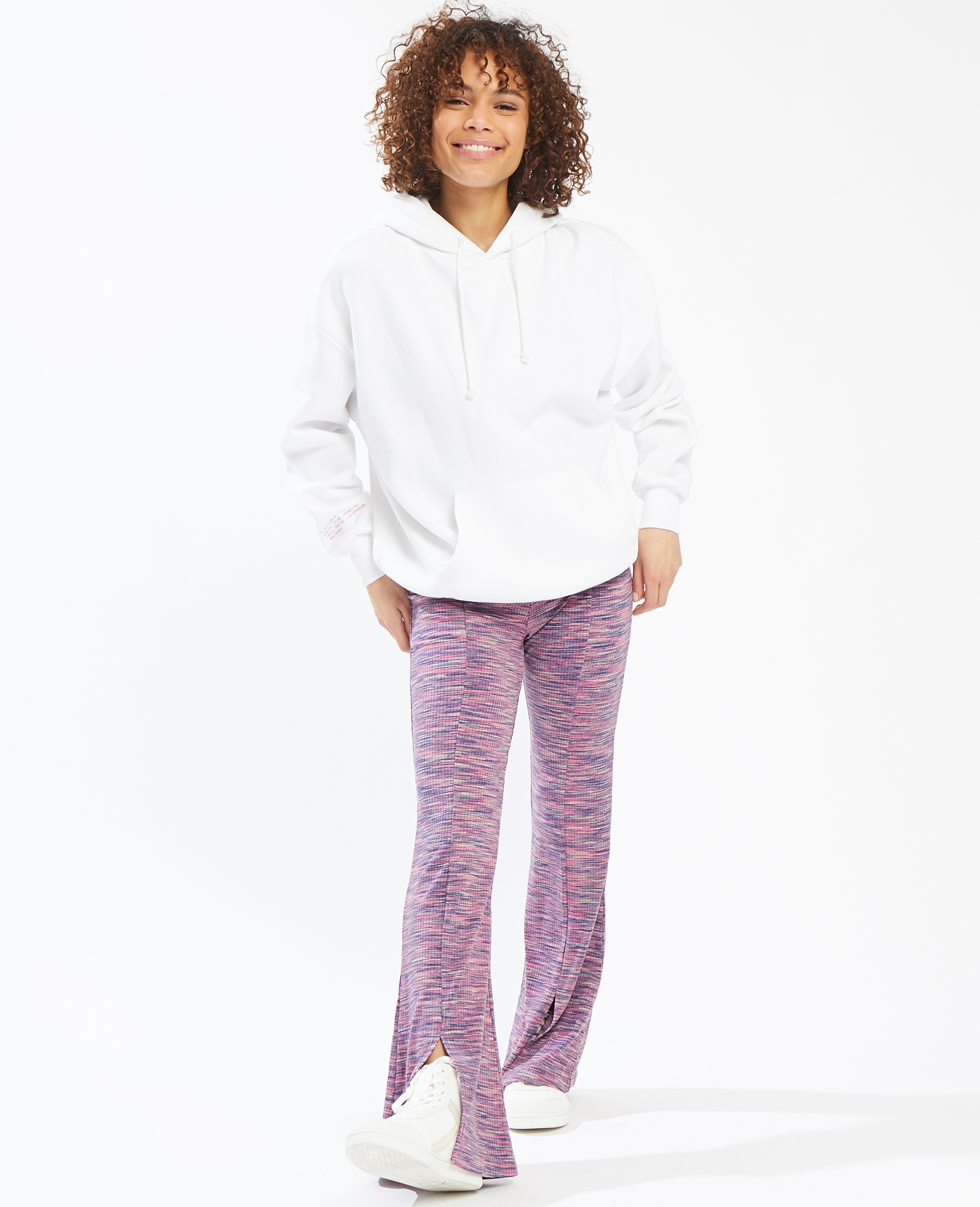Pantalon flare SMALL rose - Pimkie