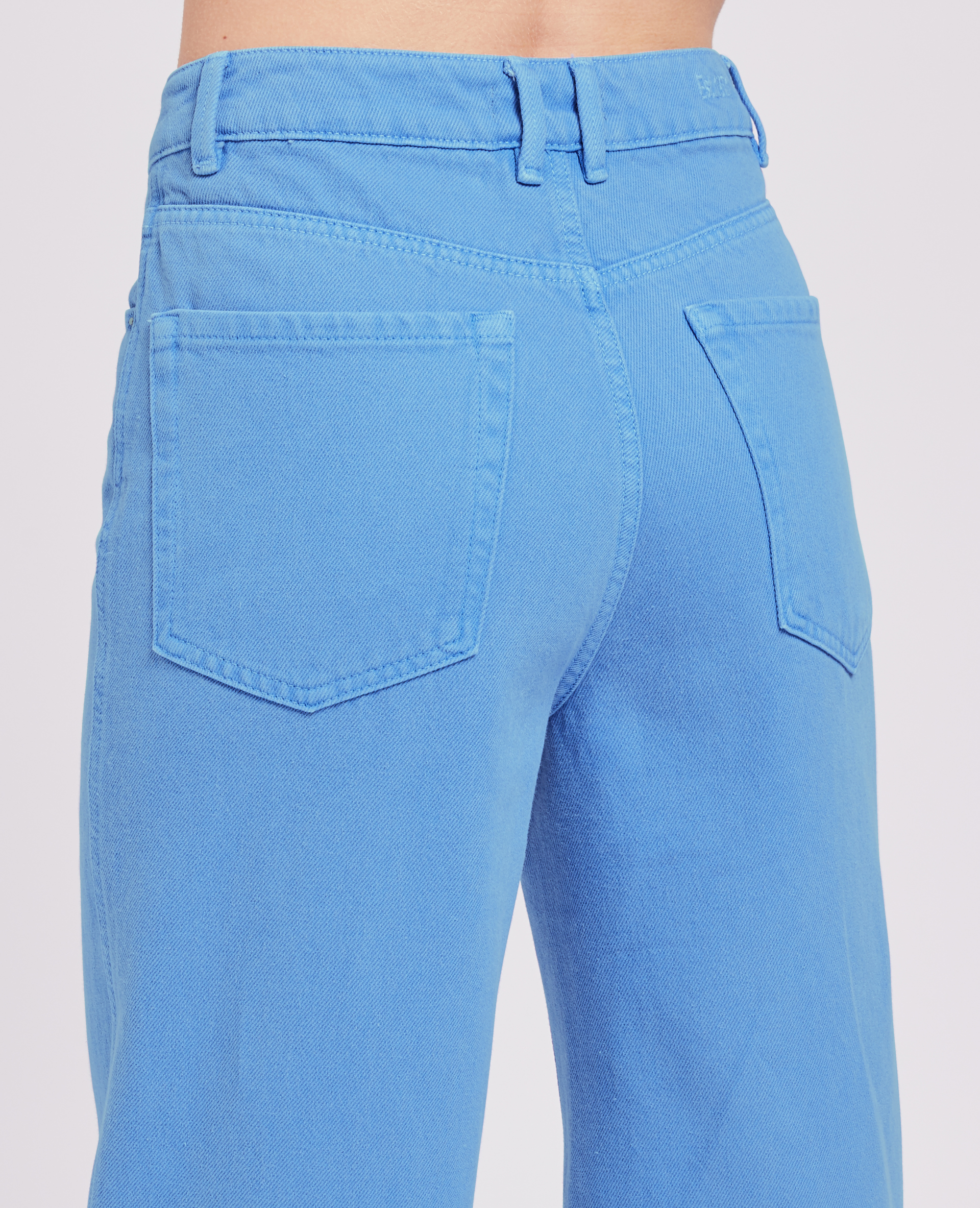 Jean large effet délavé bleu - Pimkie