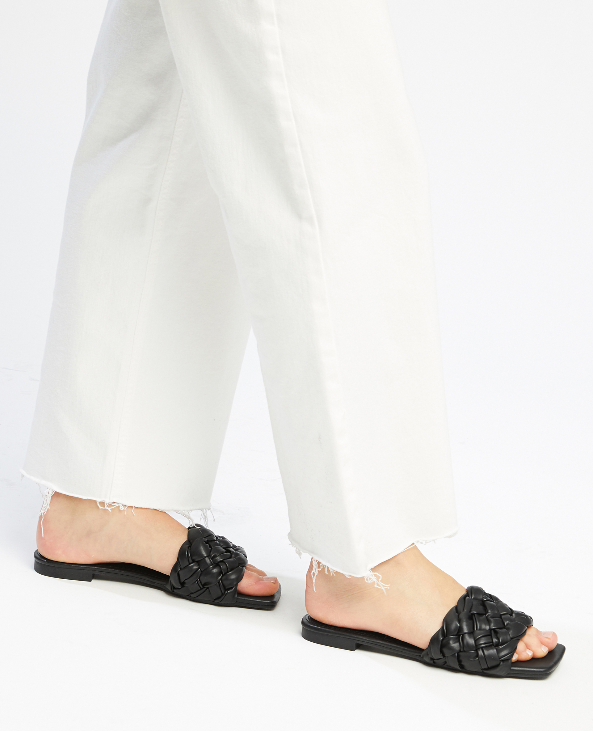 Mules tressées clearance