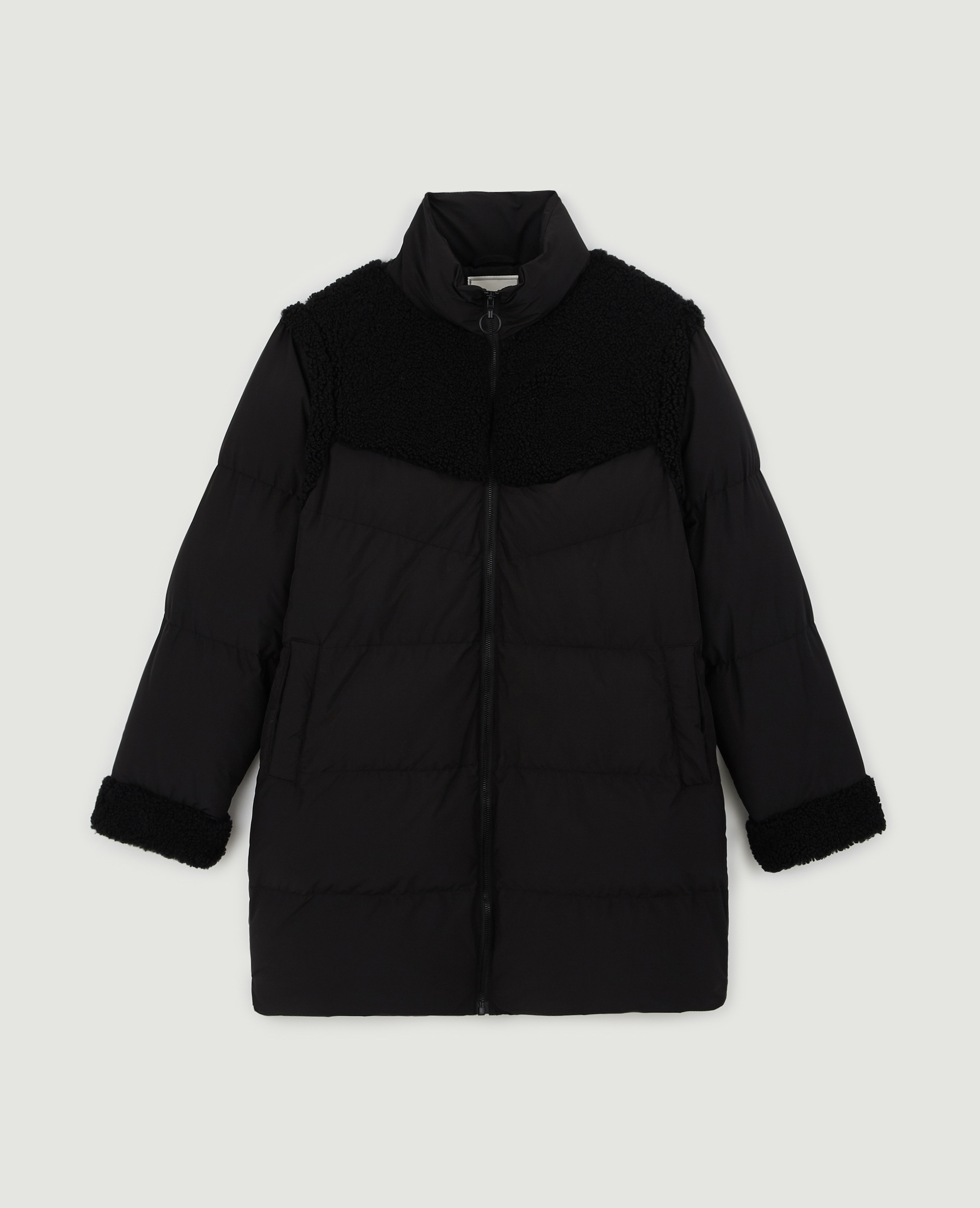 Doudoune longue noir - Pimkie