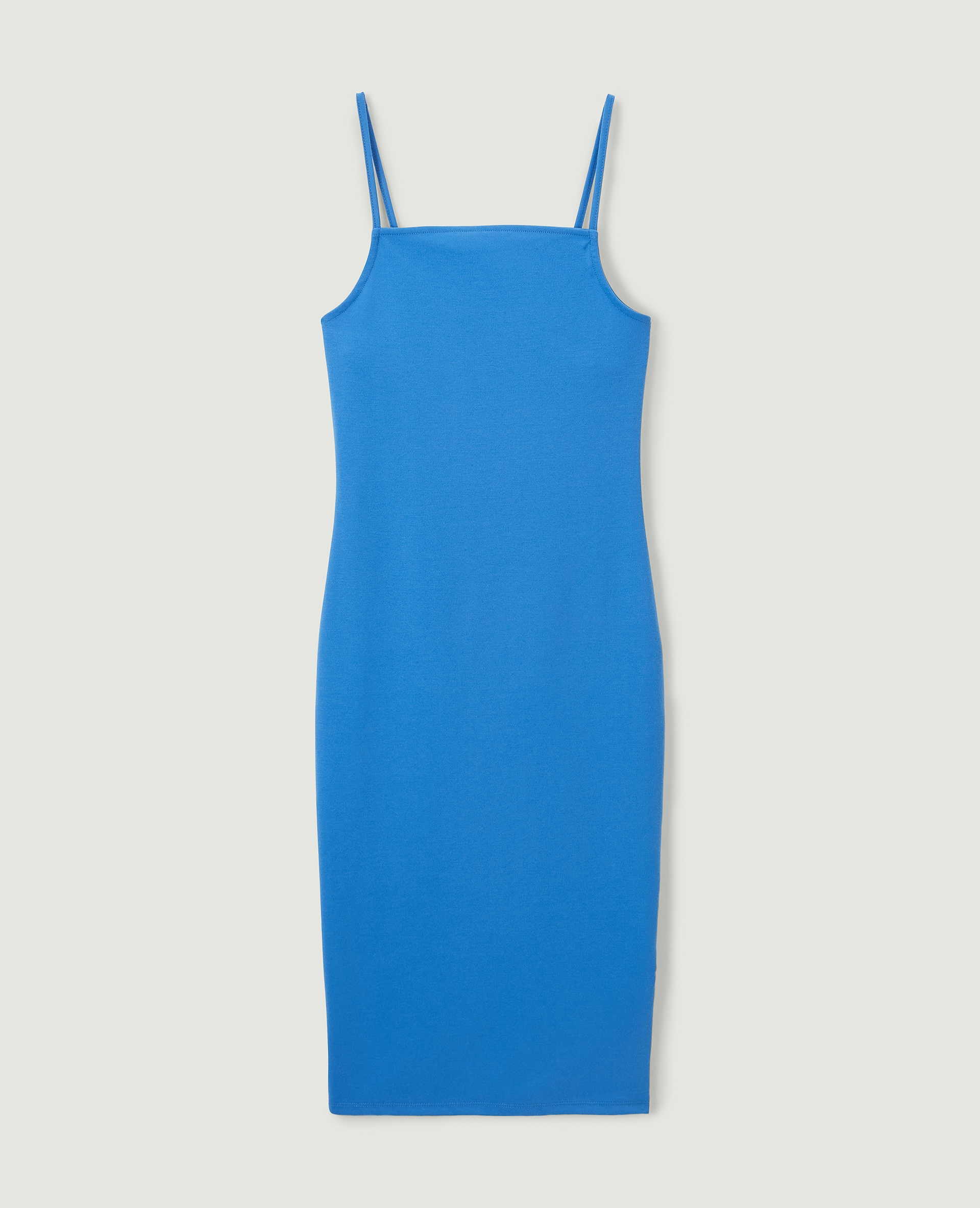 Robe midi moulante bleu - Pimkie