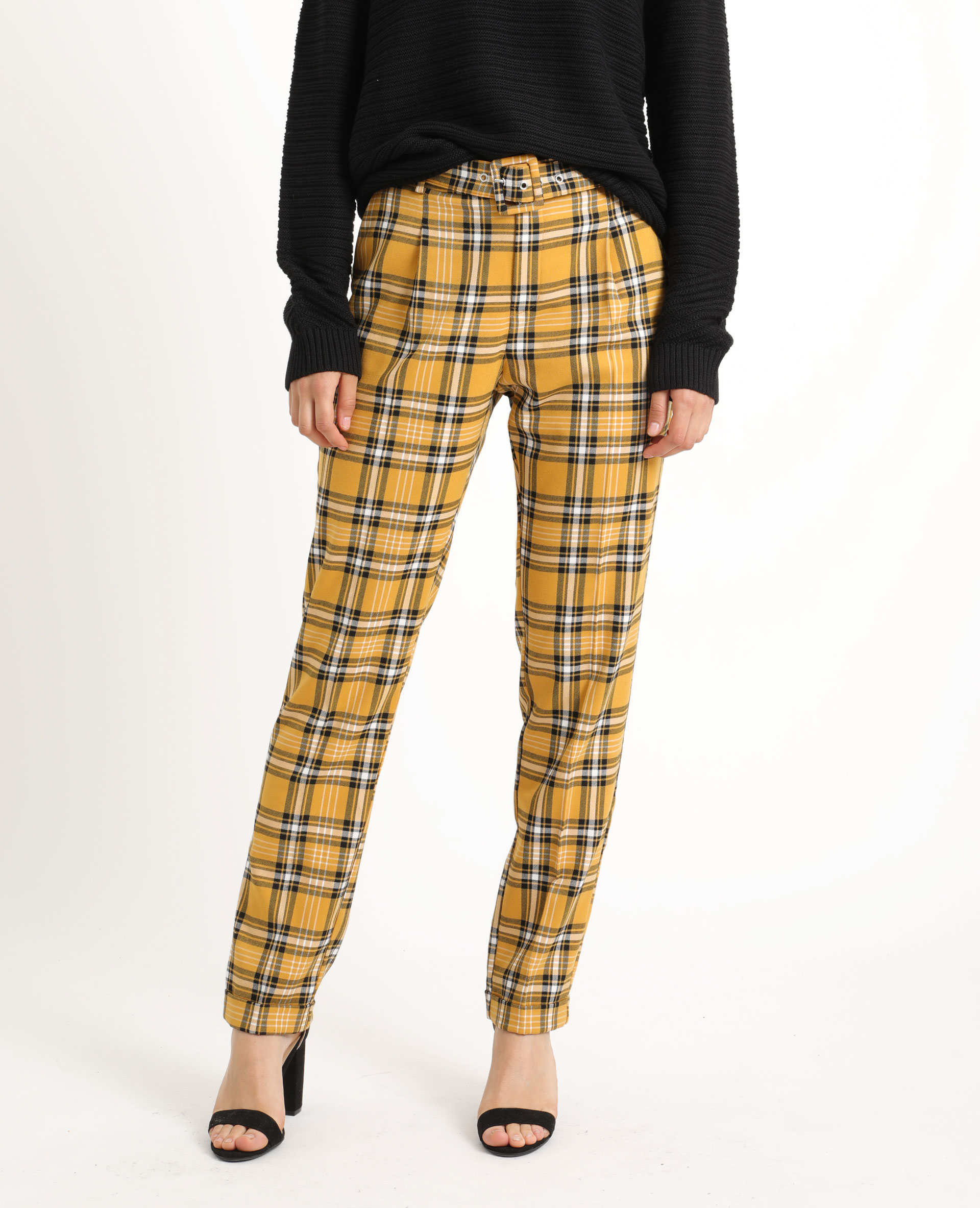 Pantalon carreaux pimkie best sale