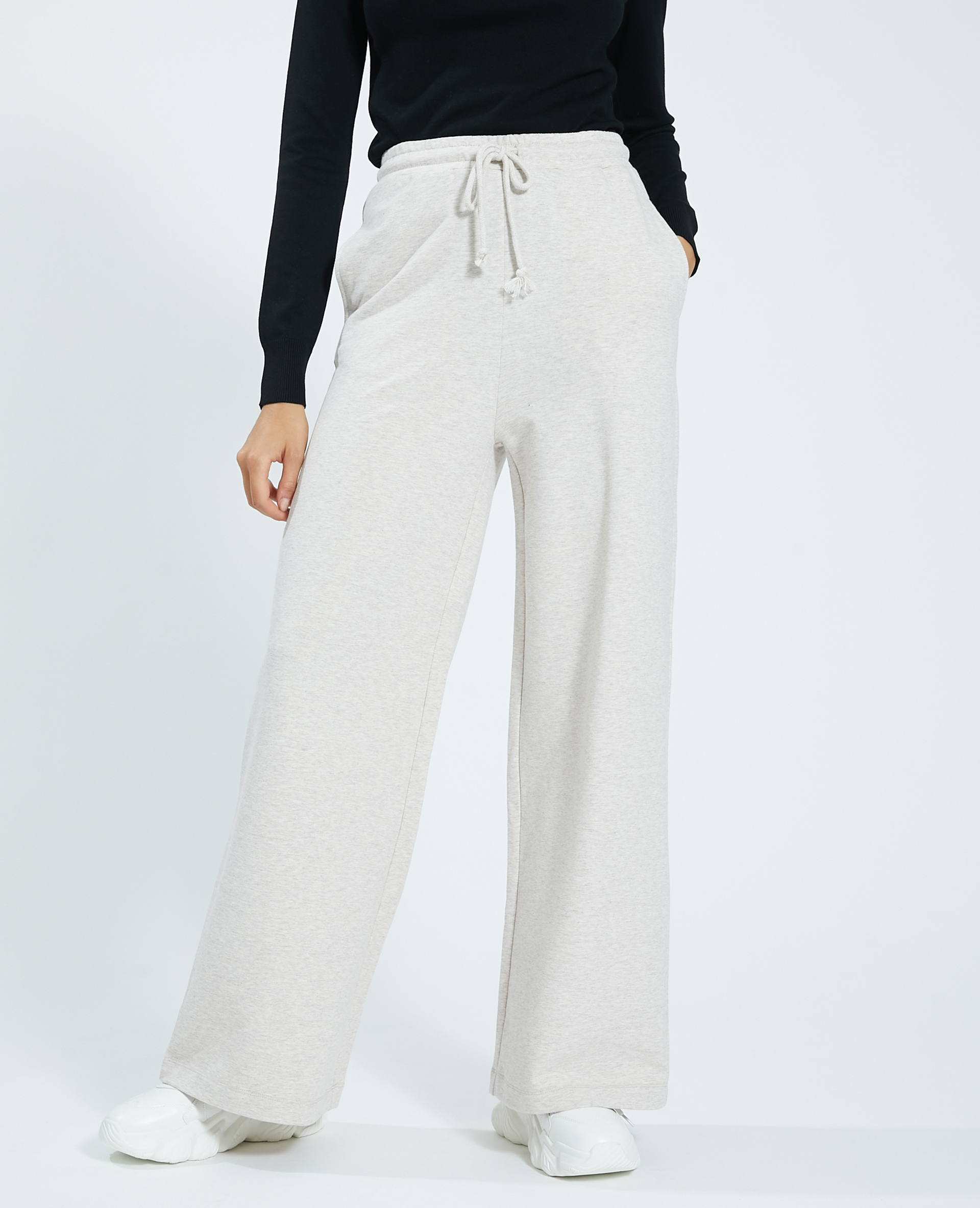 Pantalon sales molleton femme