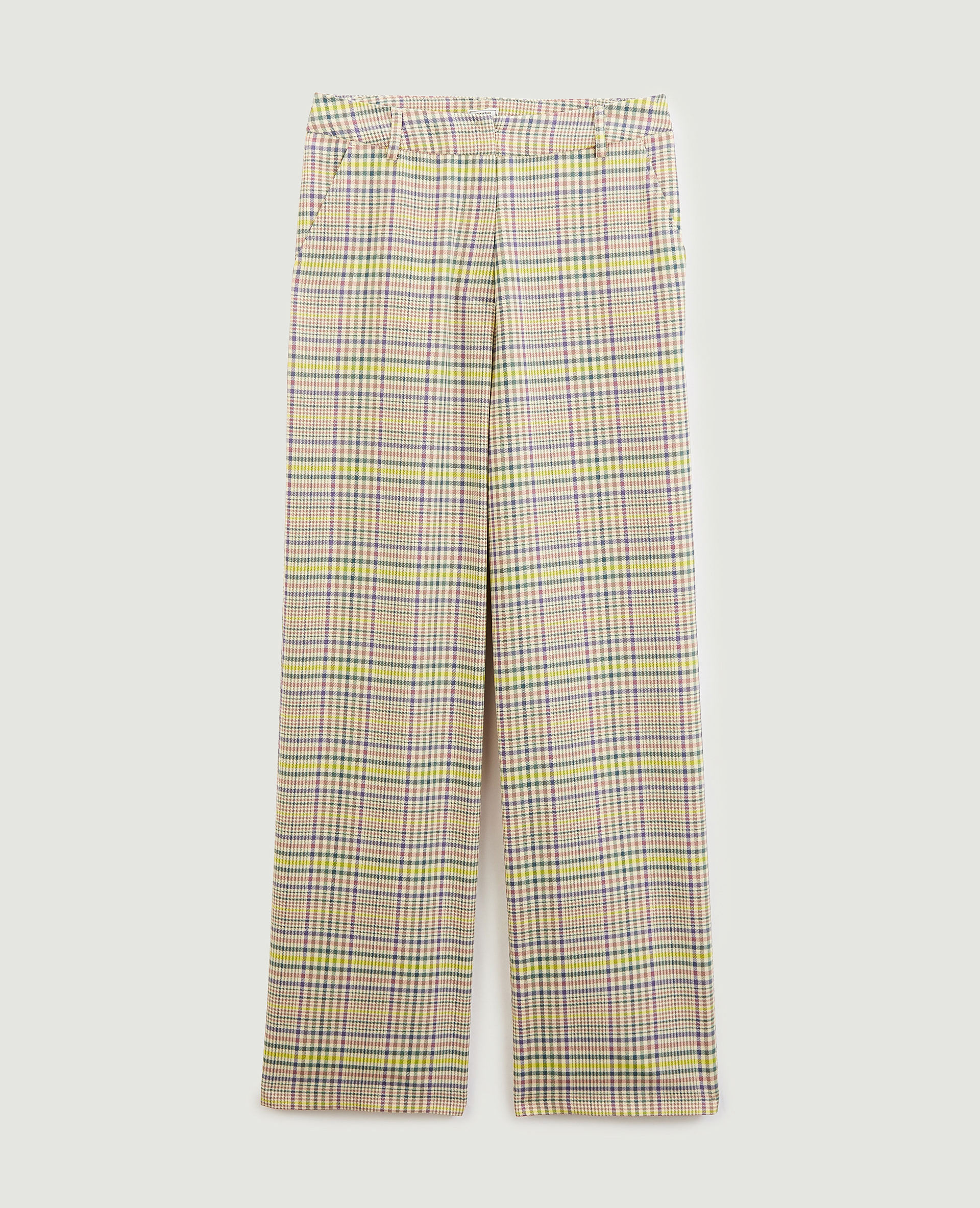 Pantalon large et droit jaune - Pimkie