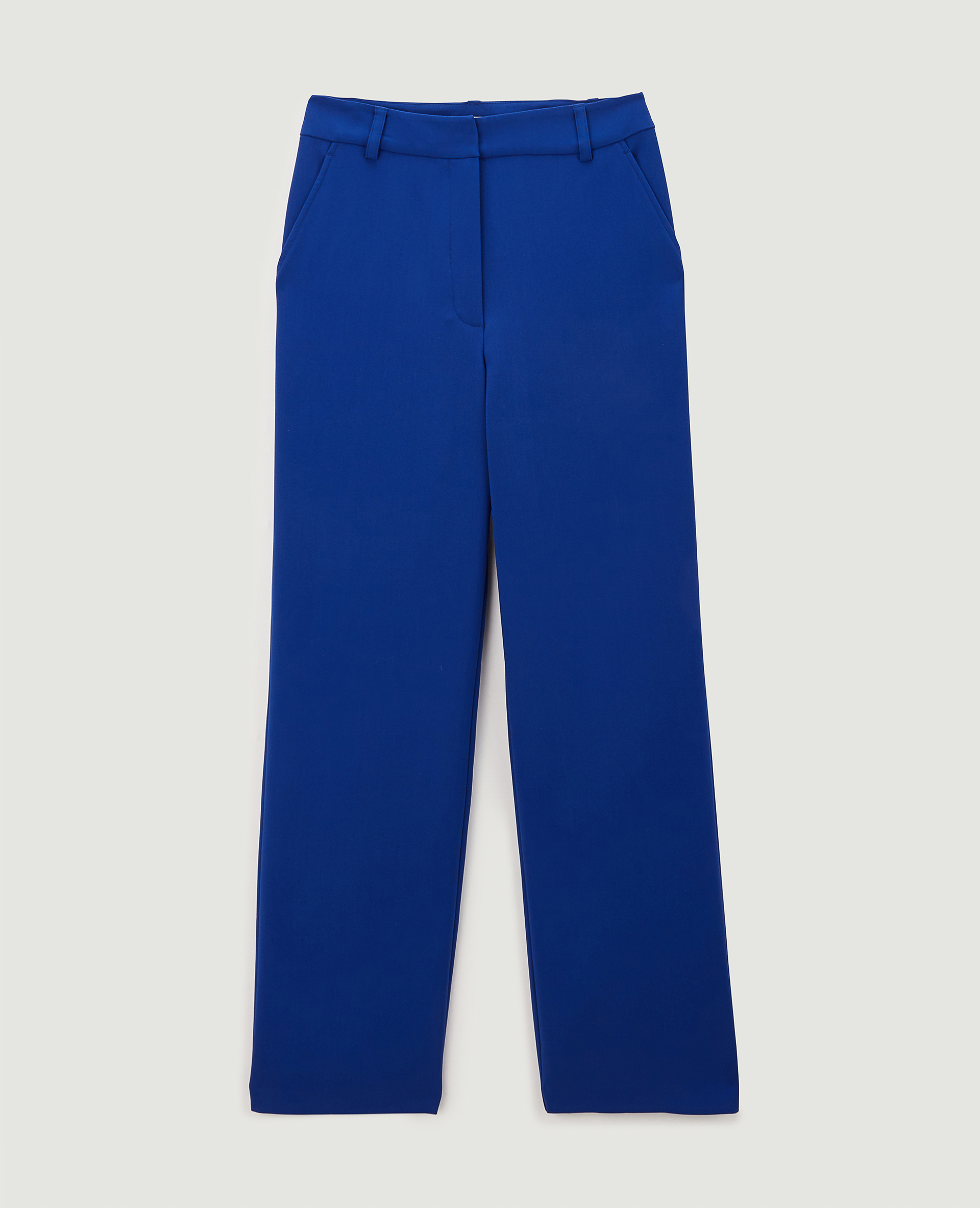 Pantalon droit taille haute bleu - Pimkie