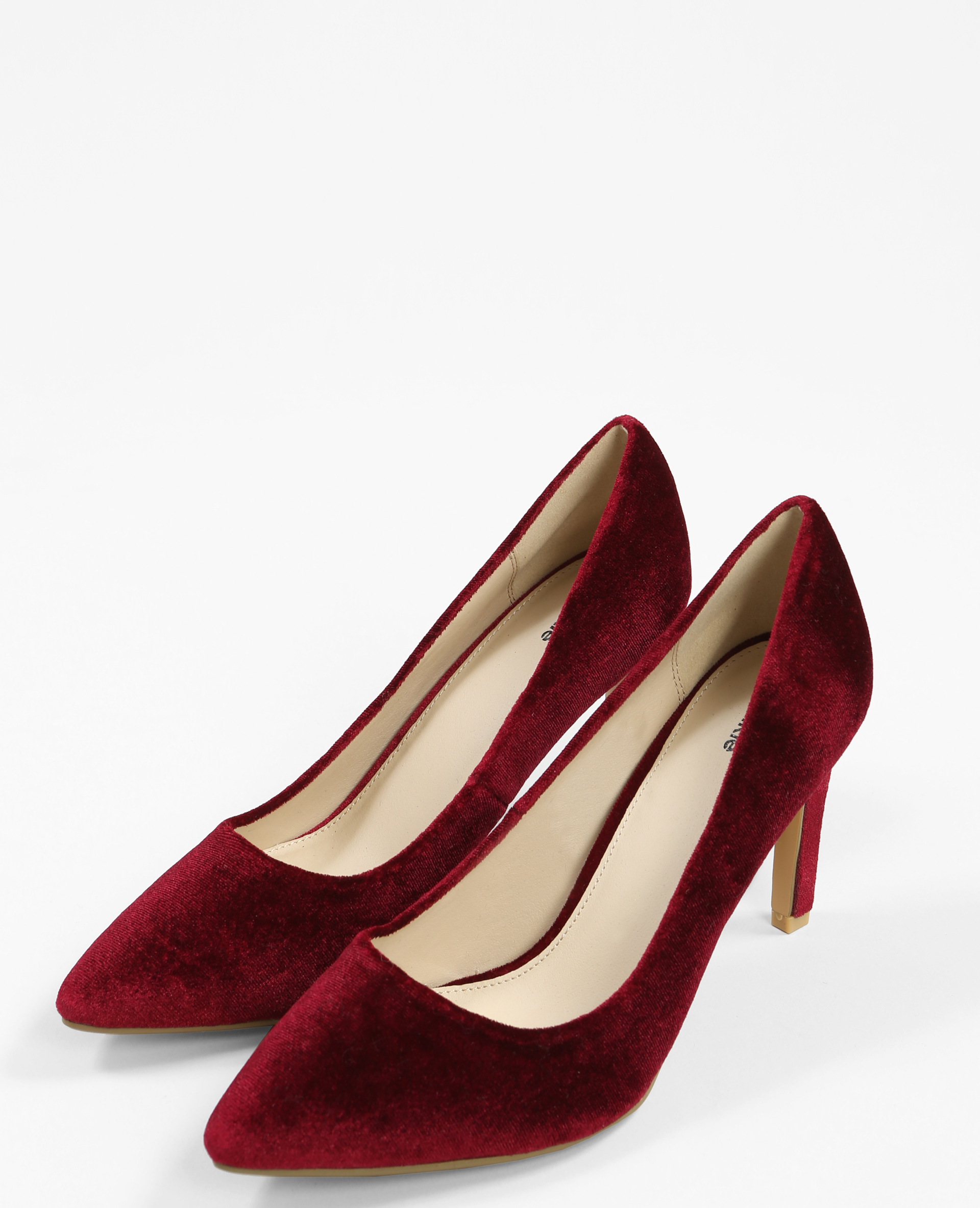 Escarpins velours sales