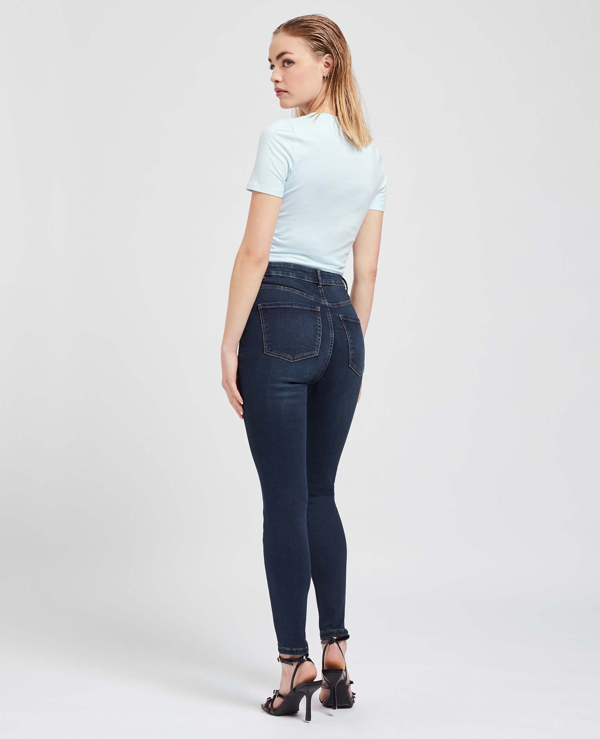Jean slim bleu brut - Pimkie
