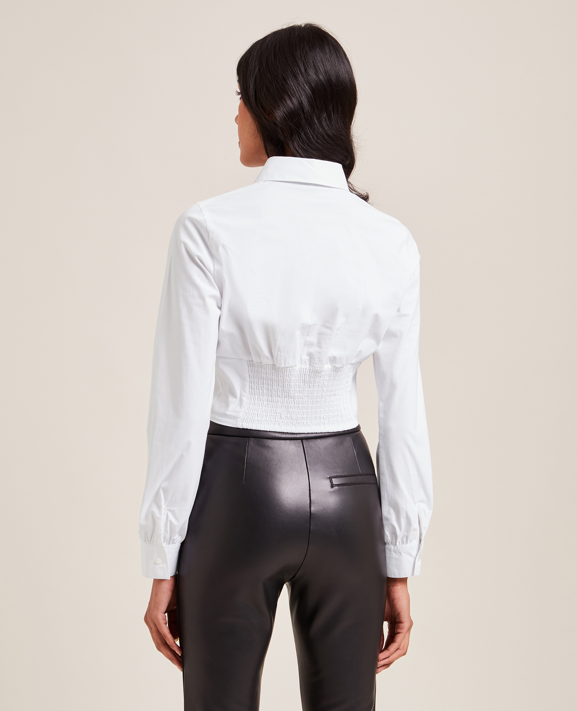 Chemise corset blanc - Pimkie