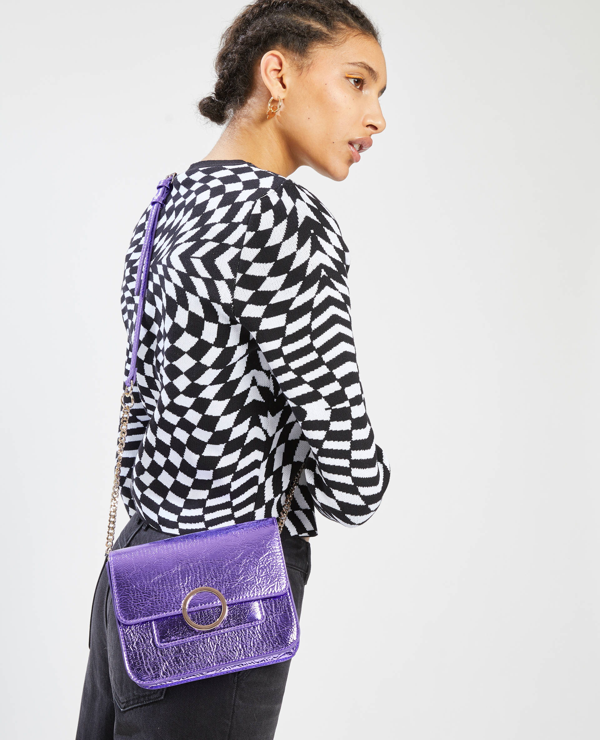 Sac boxy violet - Pimkie