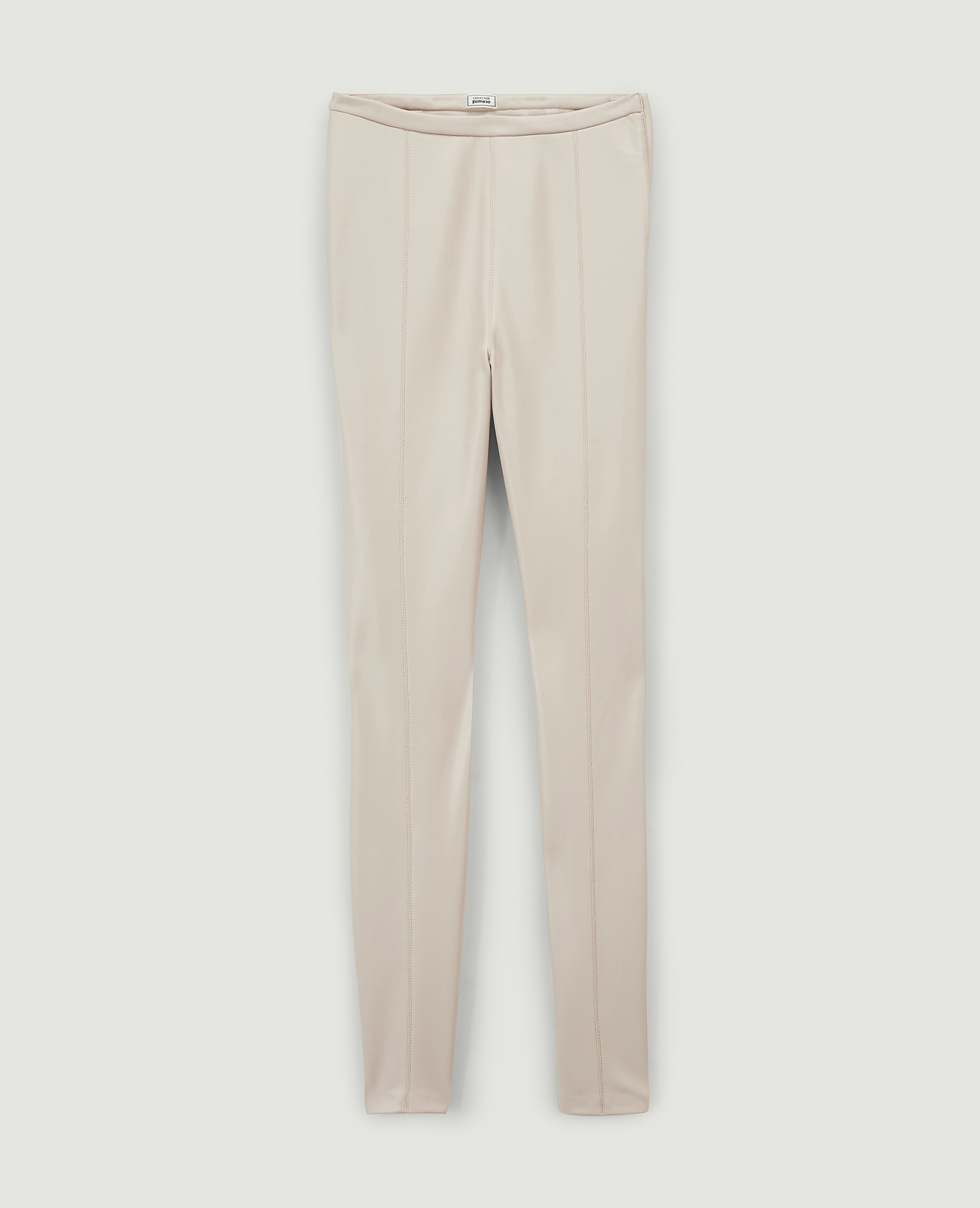 Legging simili cuir écru - Pimkie