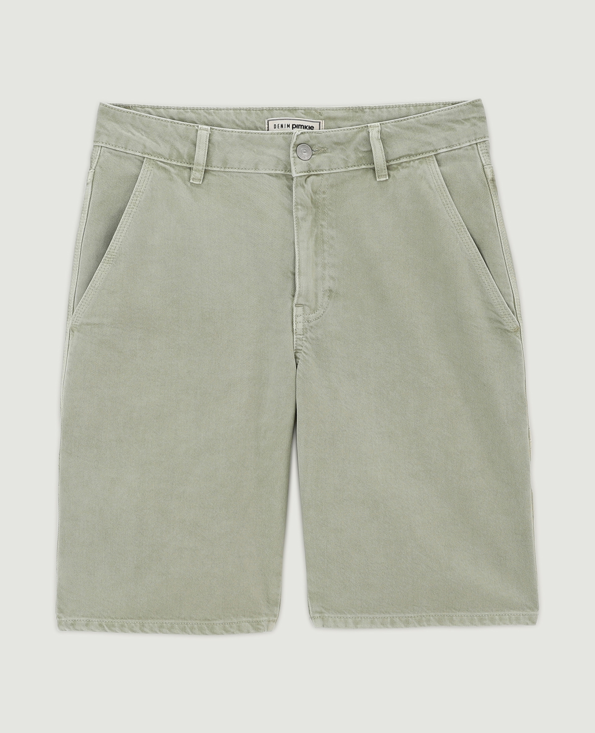 Bermuda charpentier cargo vert de gris - Pimkie