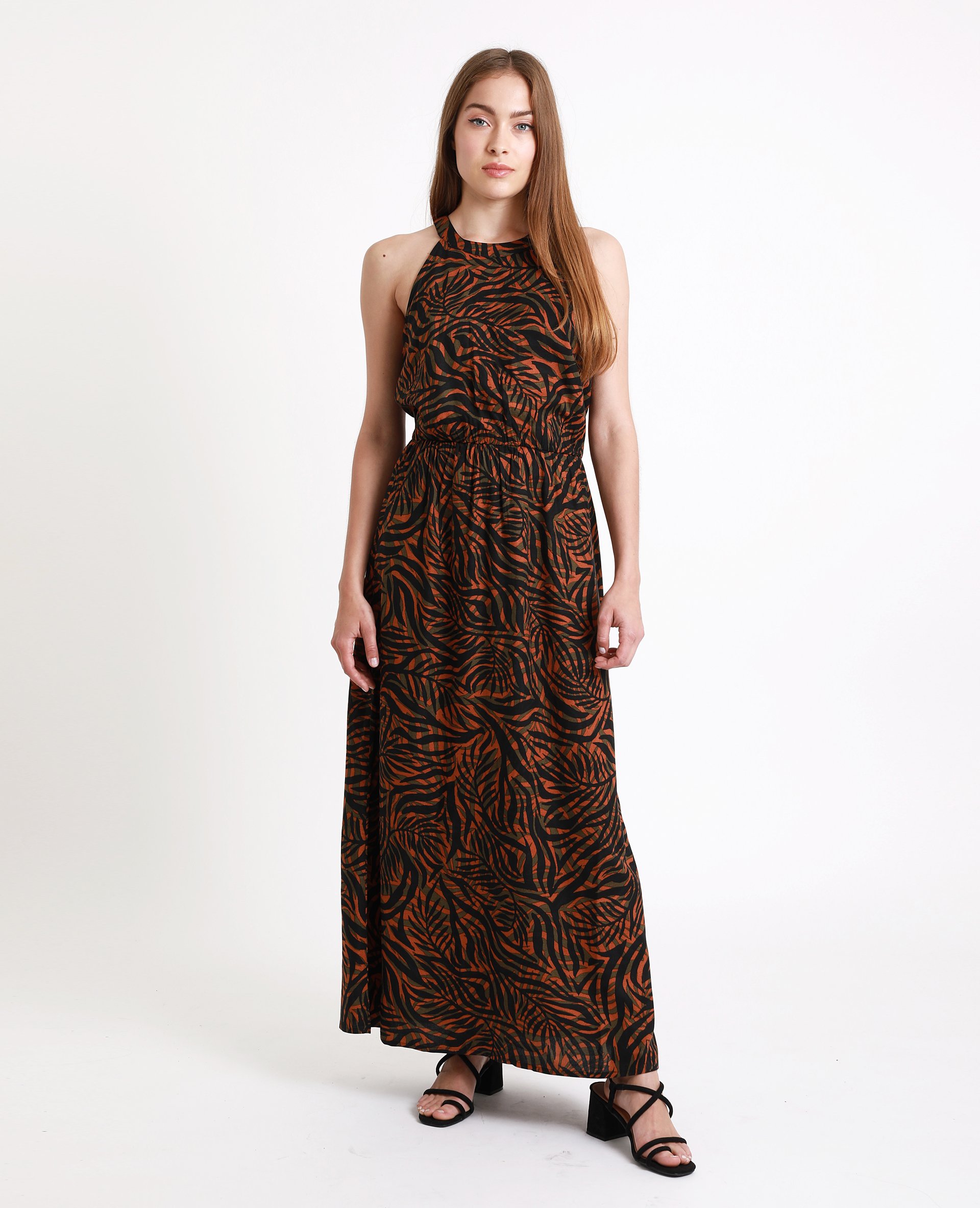 Robe a deals encolure americaine
