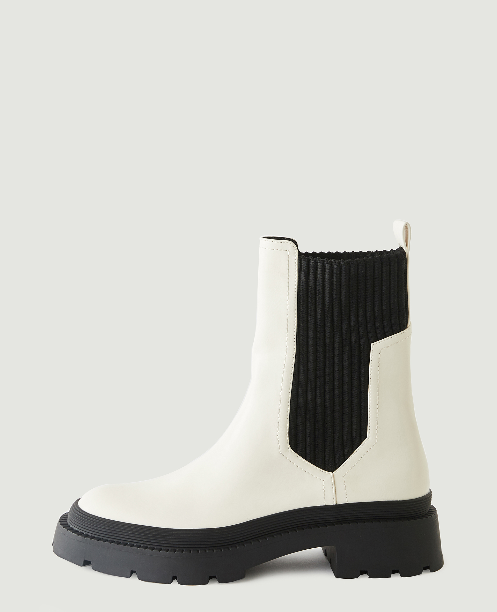 Bottines Chelsea blanc - Pimkie
