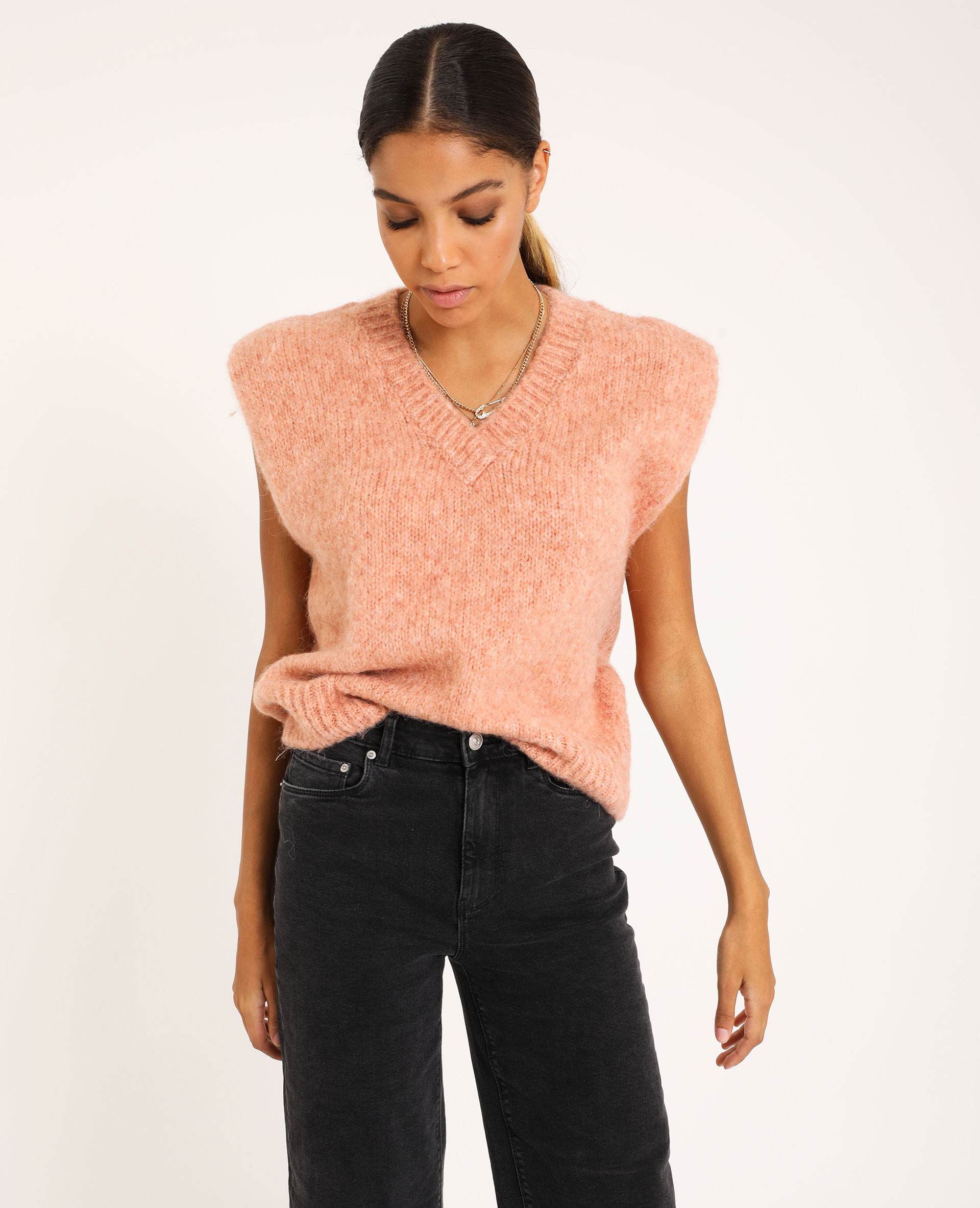 Pull over hotsell sans manche