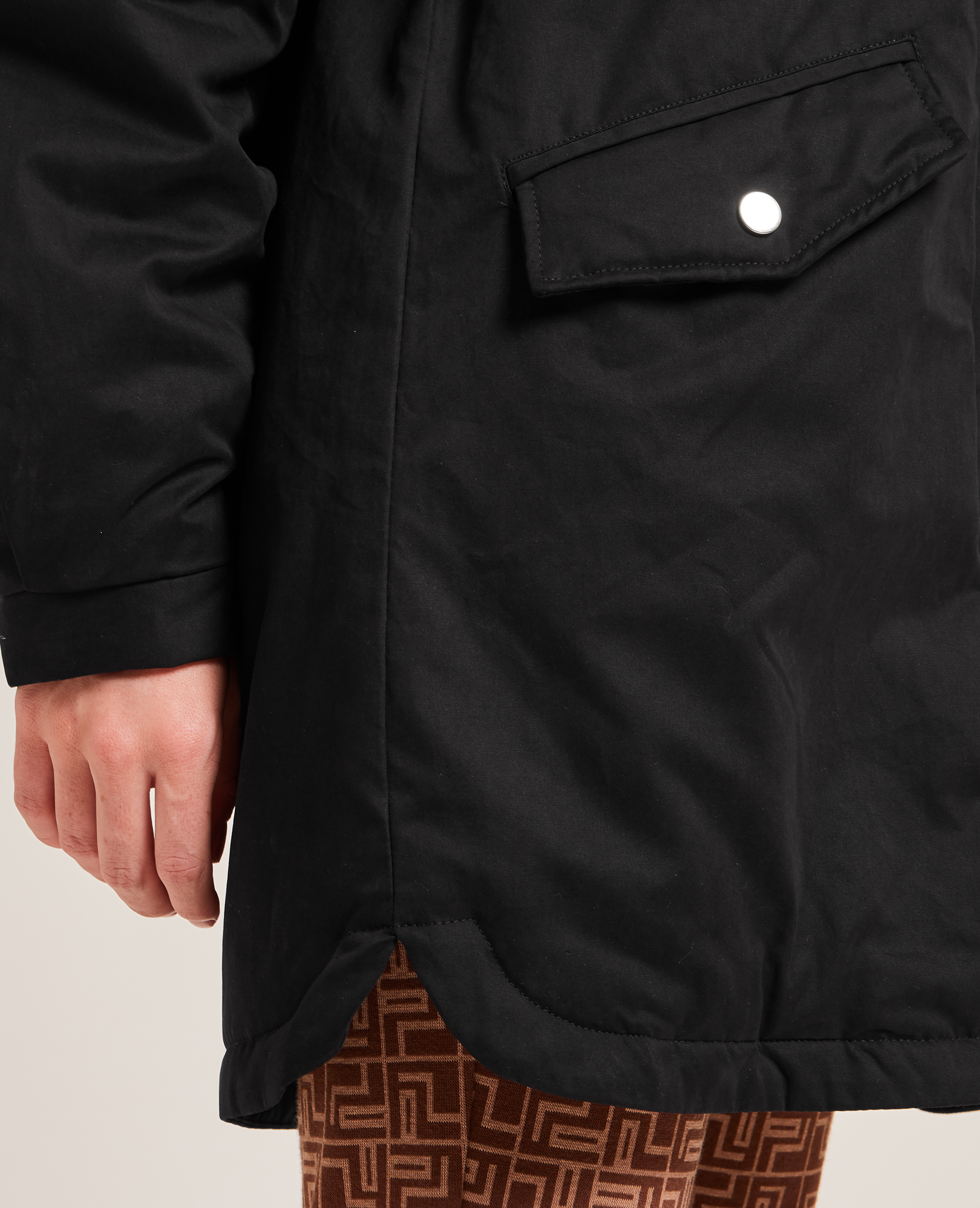 Parka avec doublure fourrure noir - Pimkie