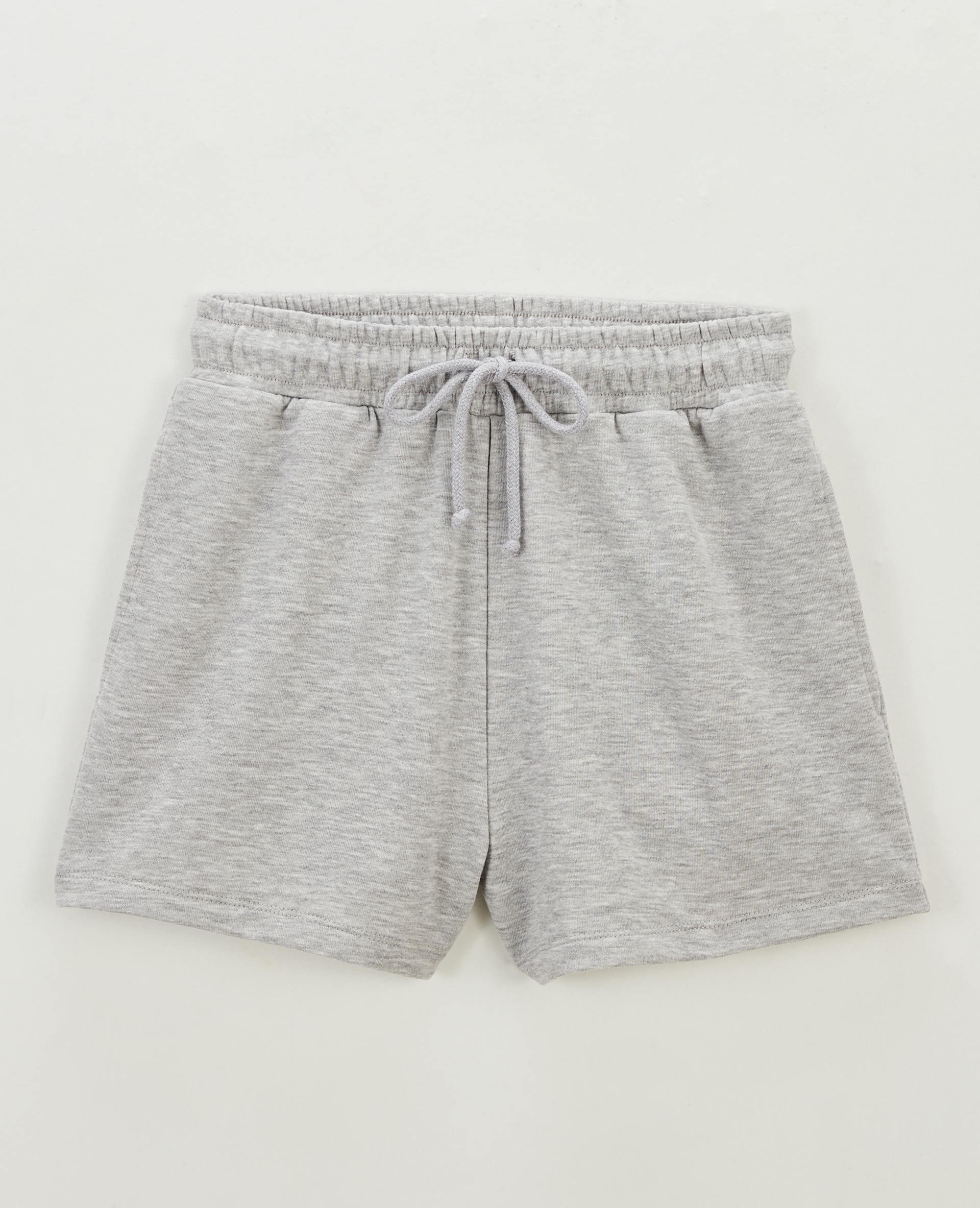 Short en molleton gris chiné - Pimkie