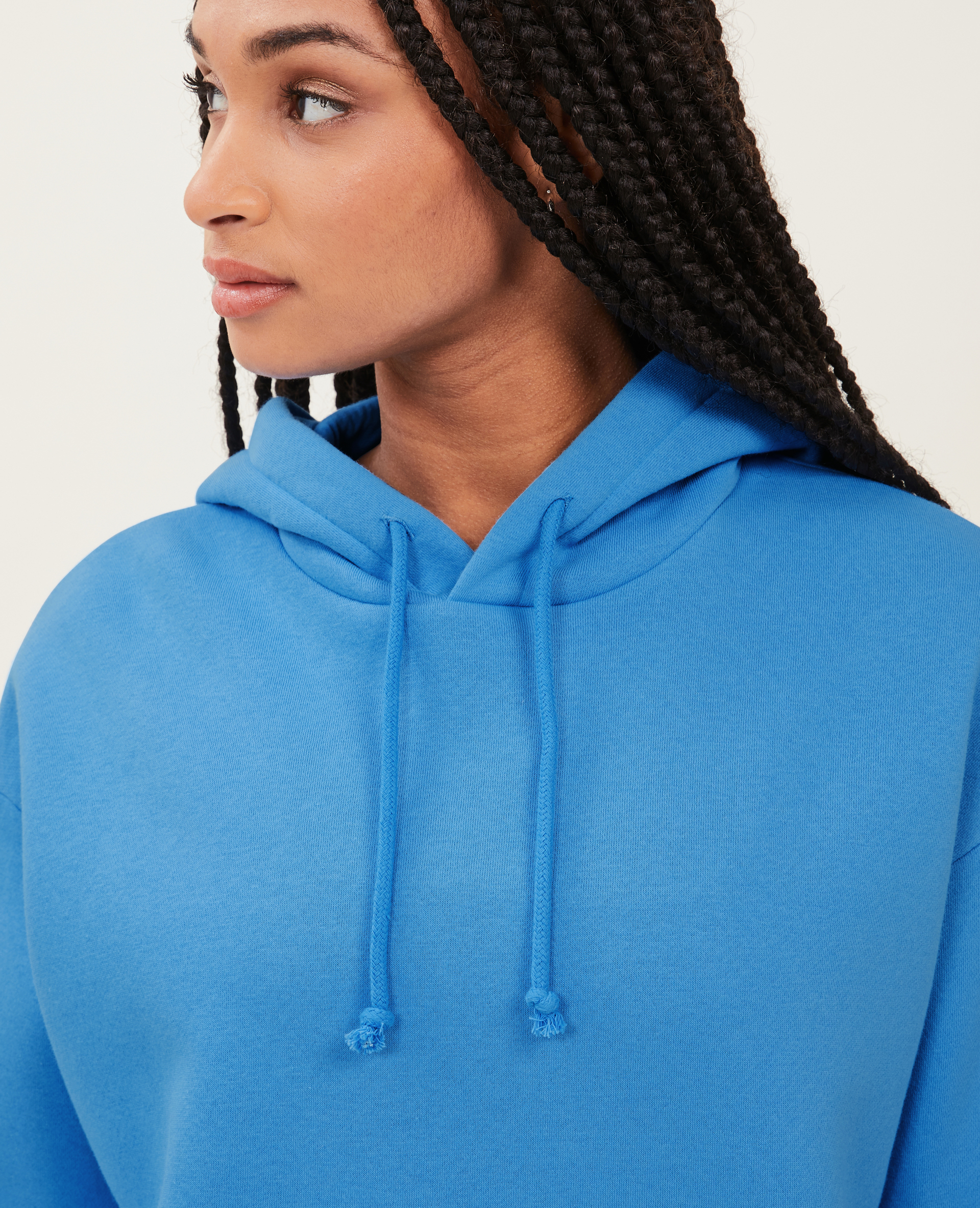 Sweat capuche oversize bleu - Pimkie