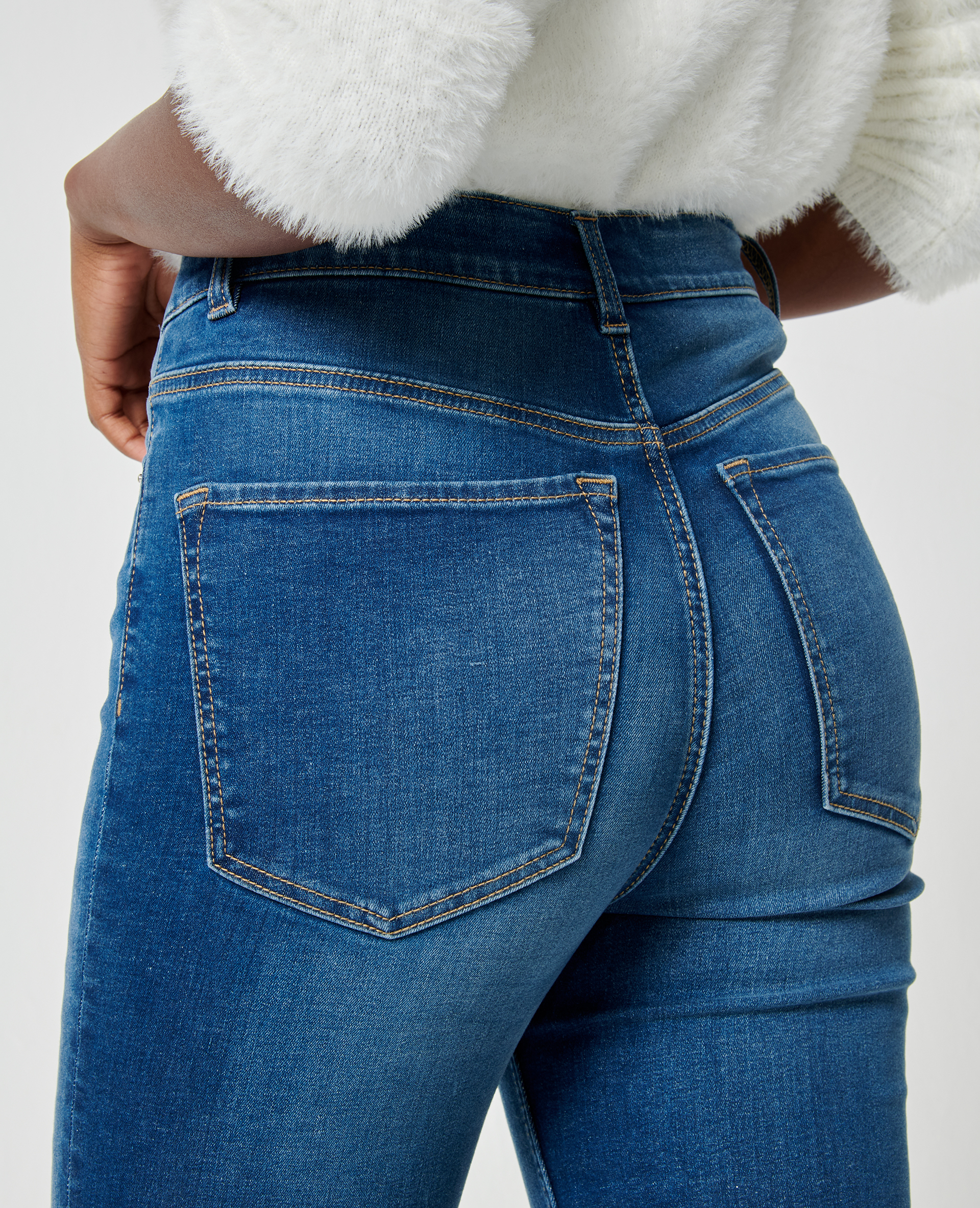Jean skinny bleu brut - Pimkie
