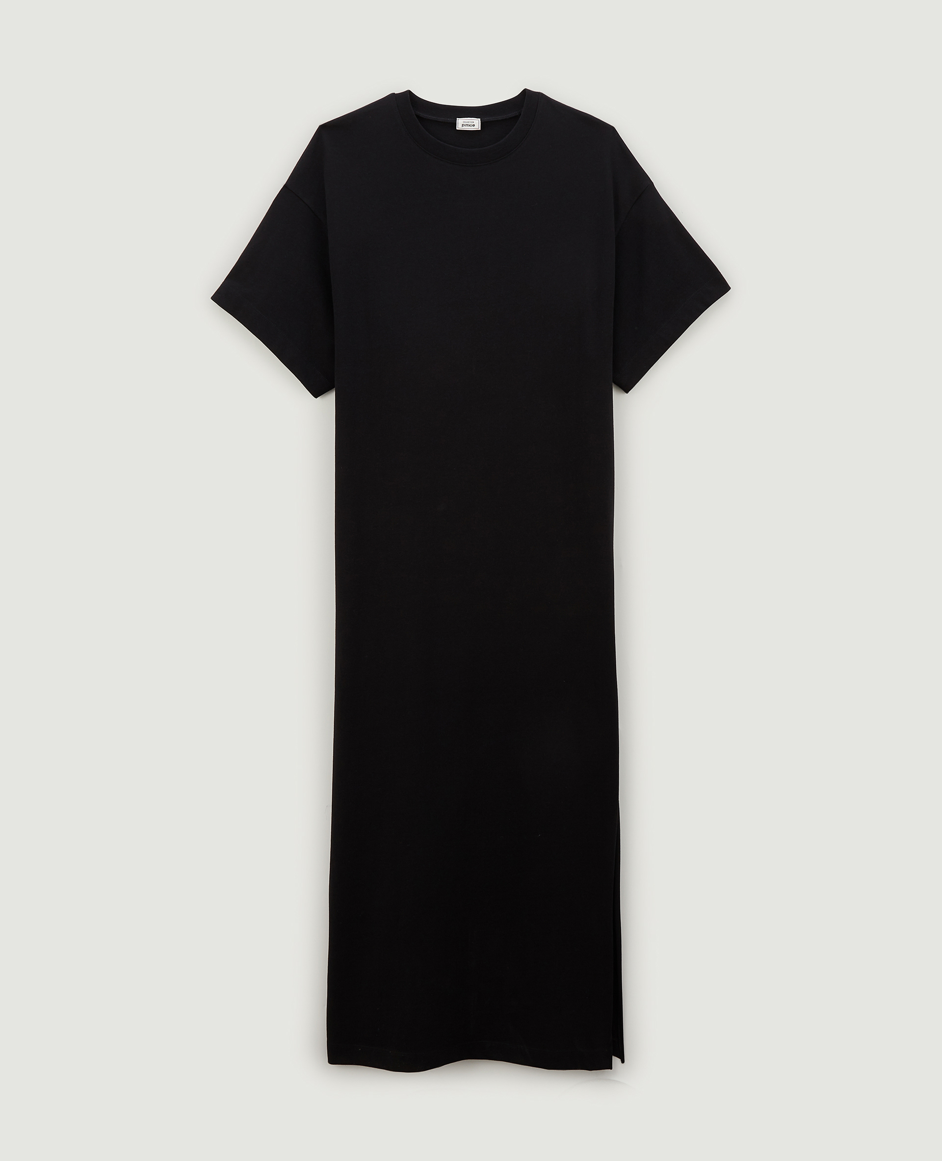 Robe longue et oversize en maille noir - Pimkie