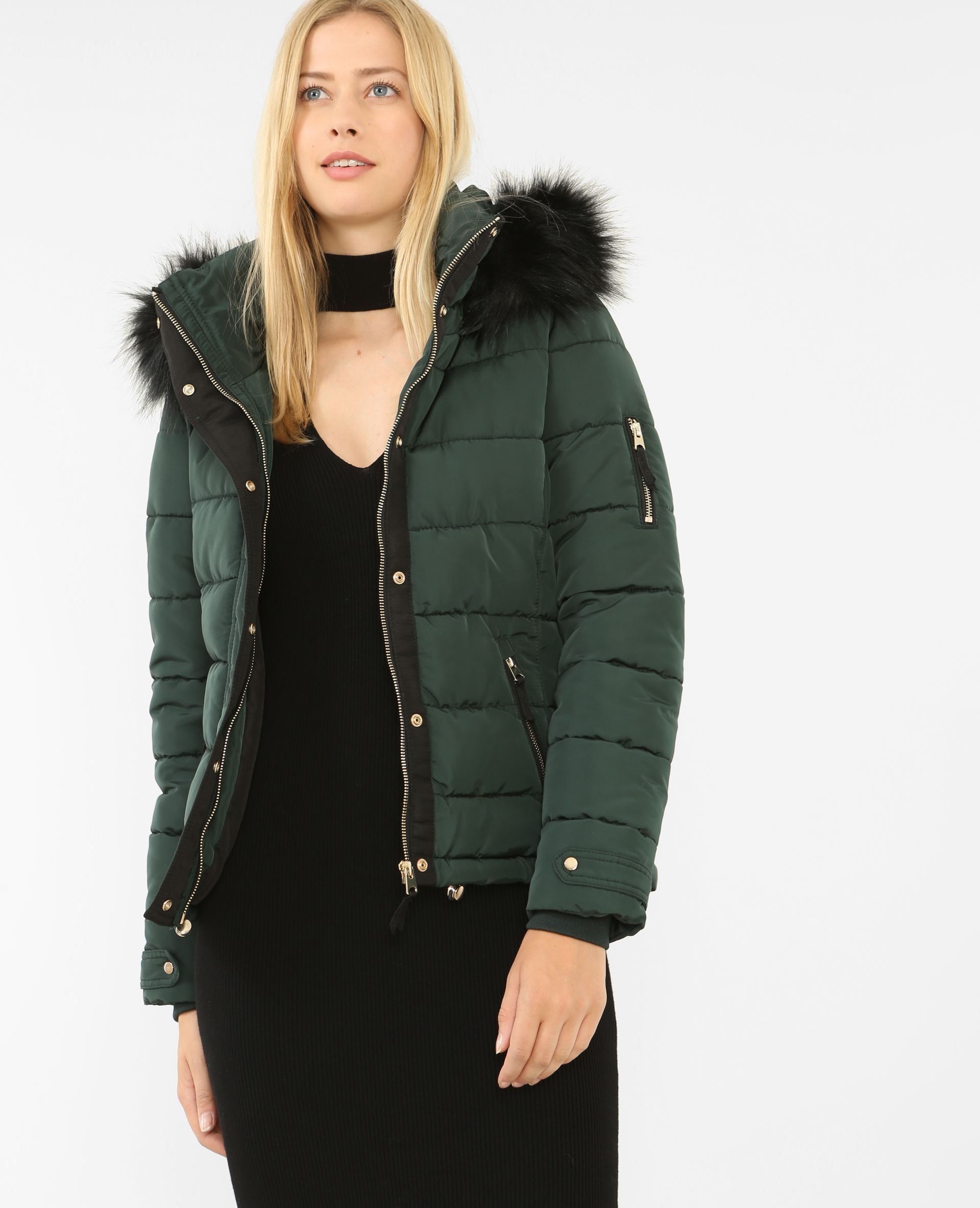 Doudoune femme vert sapin store