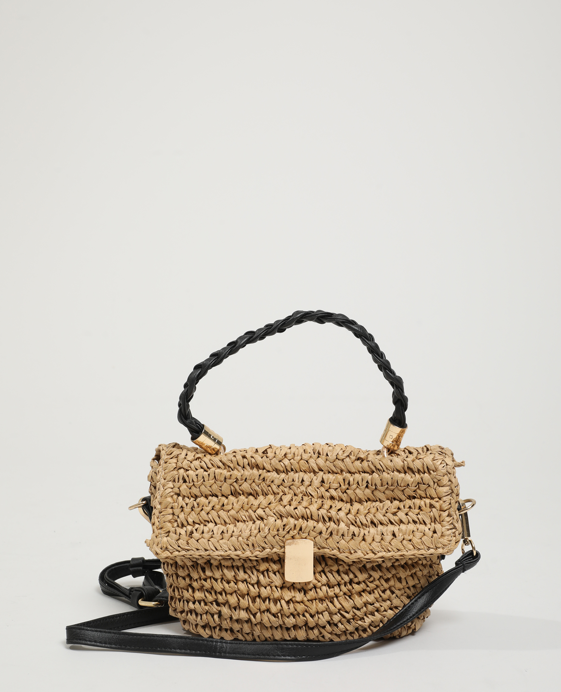 Sac paille deals bandouliere