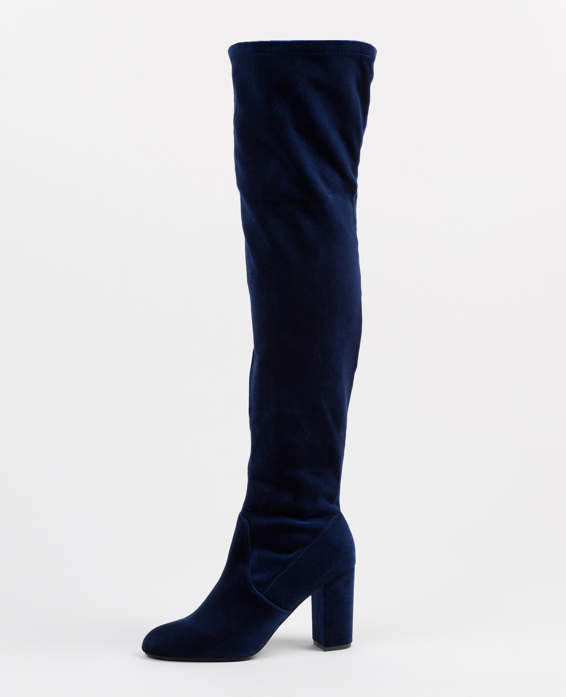 Bottes cuissardes velours Pimkie