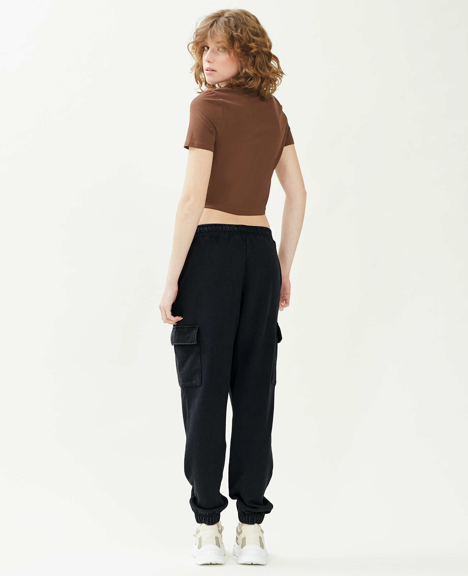 Pantalon de jogging cargo noir - Pimkie