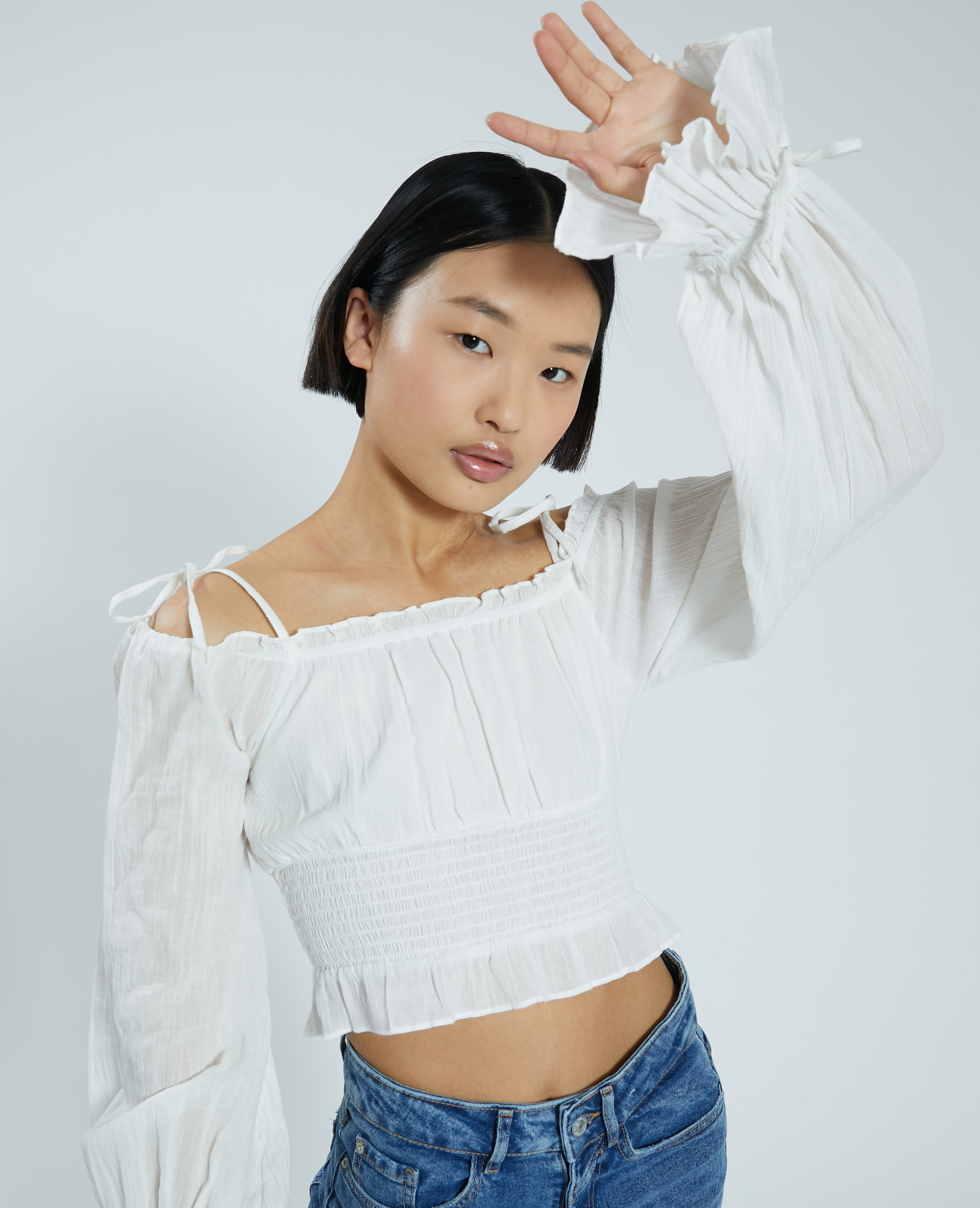 Blouse courte online