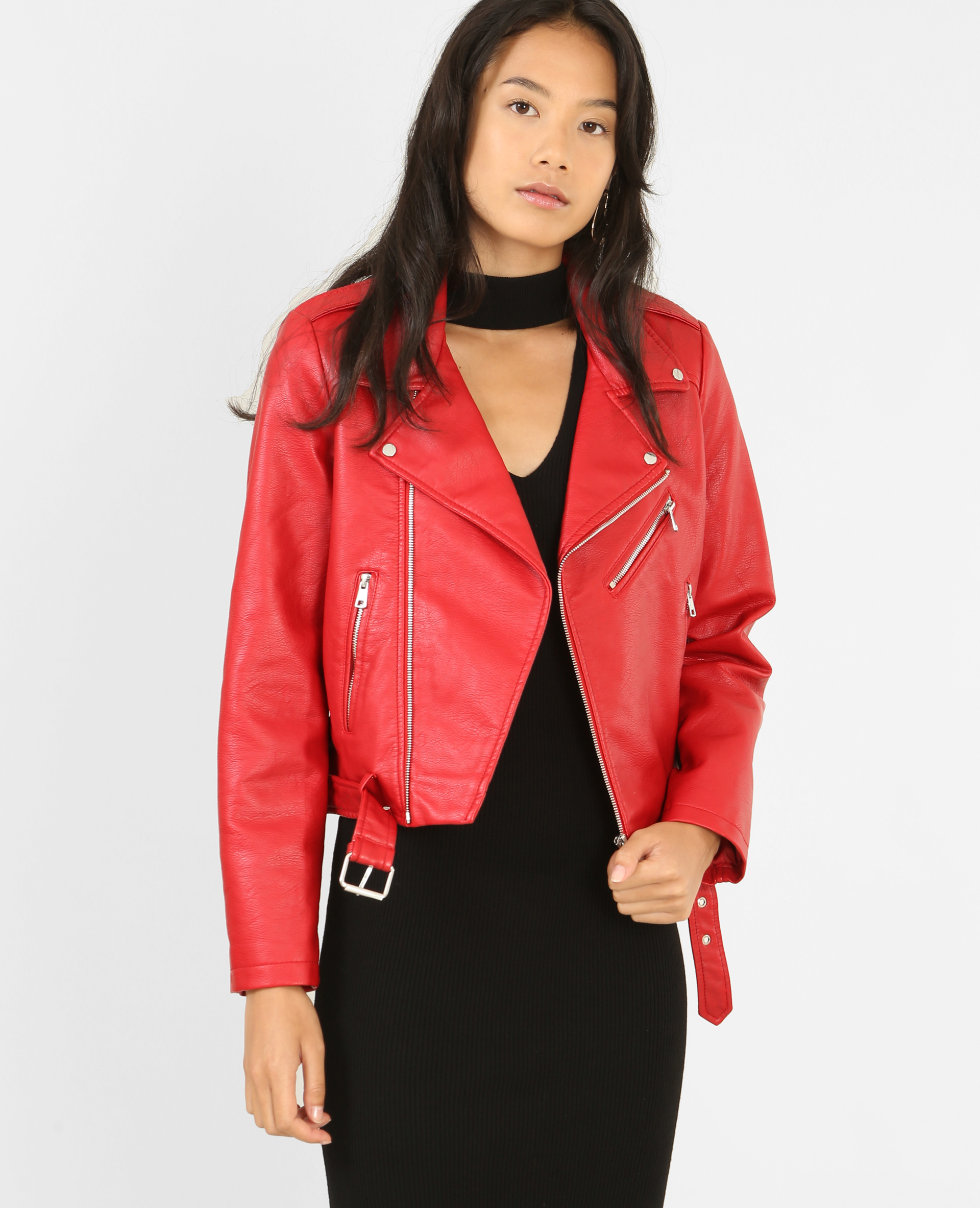 veste en cuir pimkie