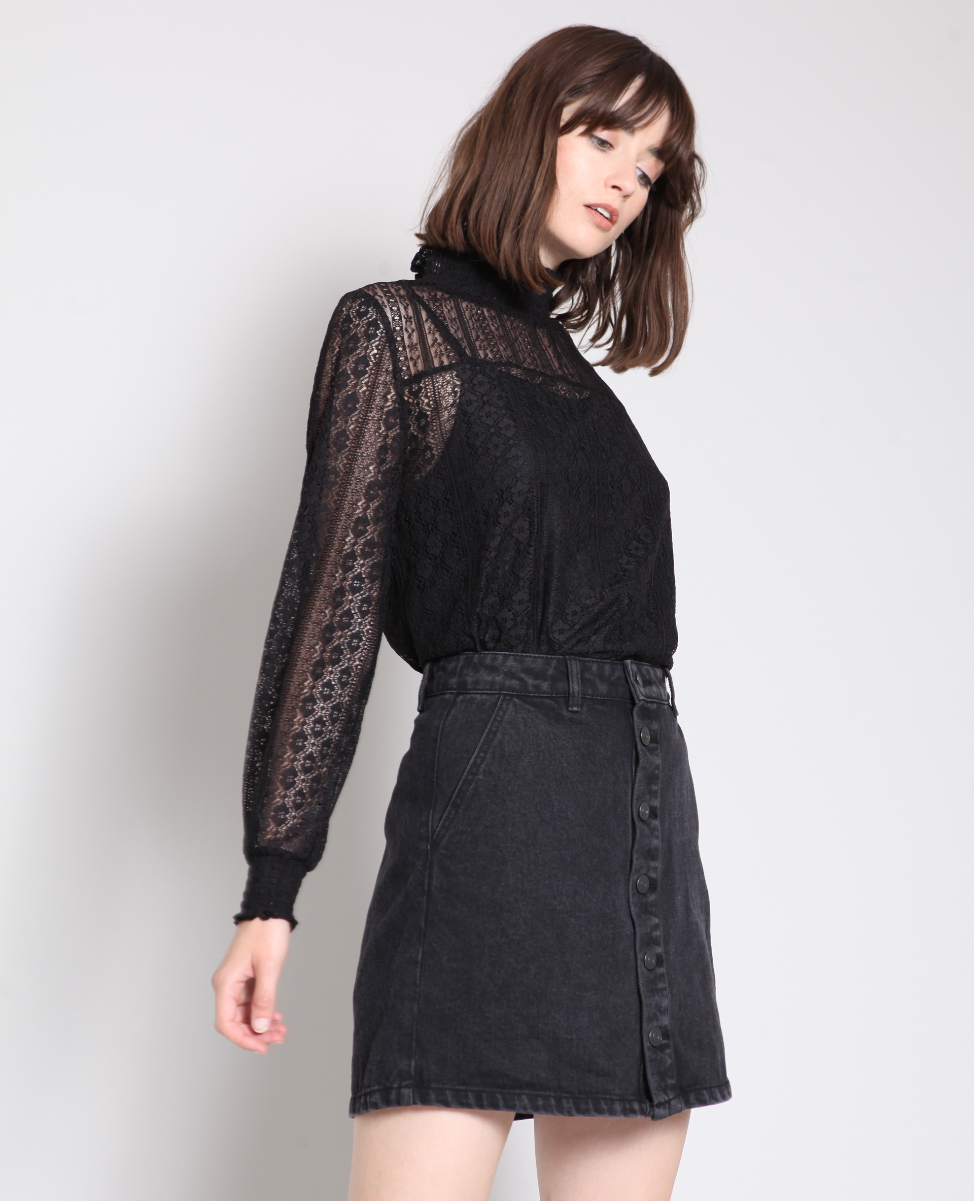 Blouse dentelle 2025 pimkie