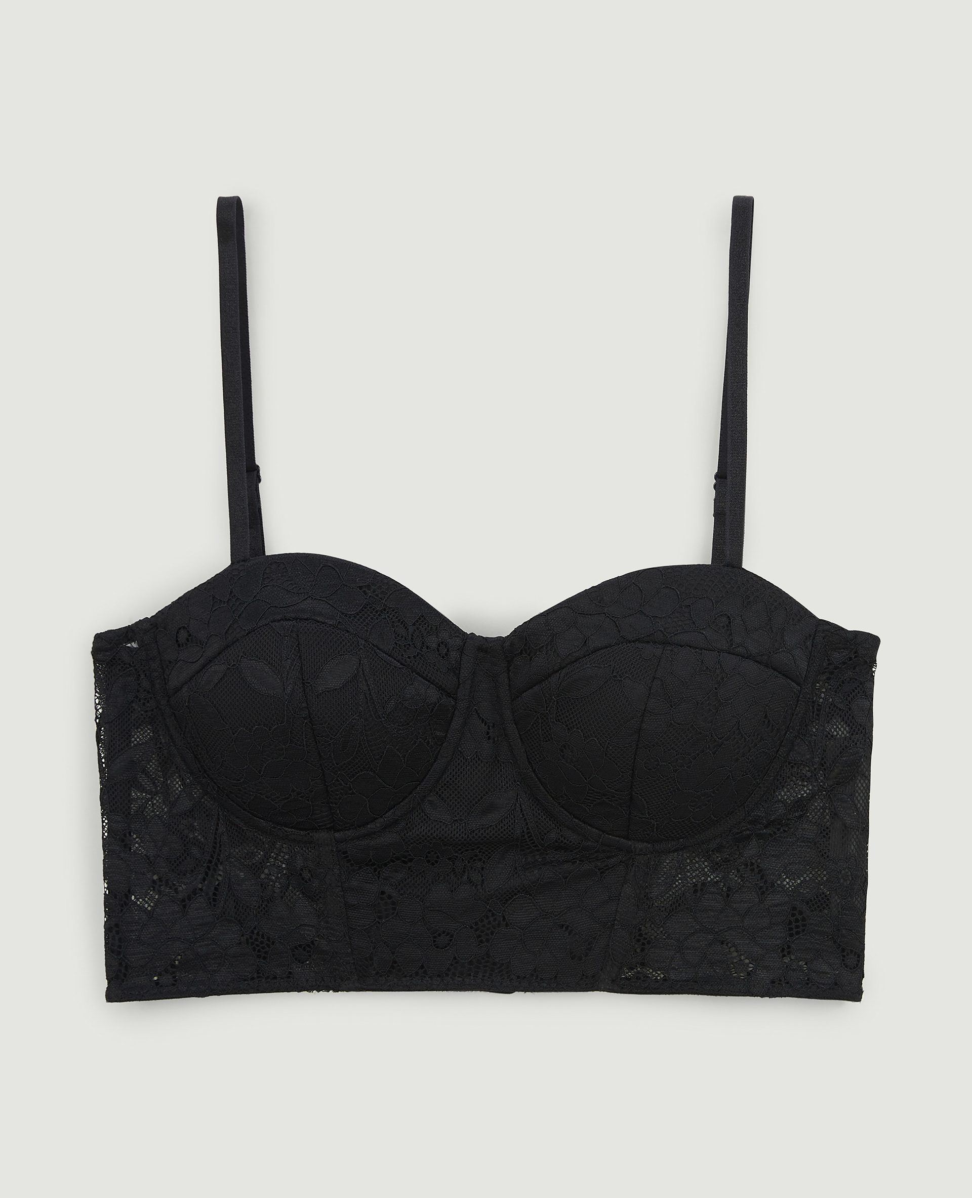 Brassière en dentelle noir - Pimkie