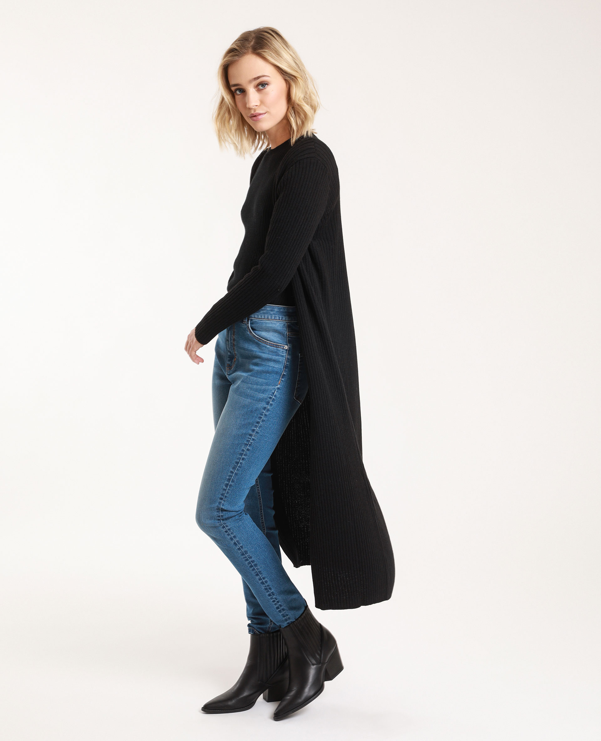 Gilet longue best sale