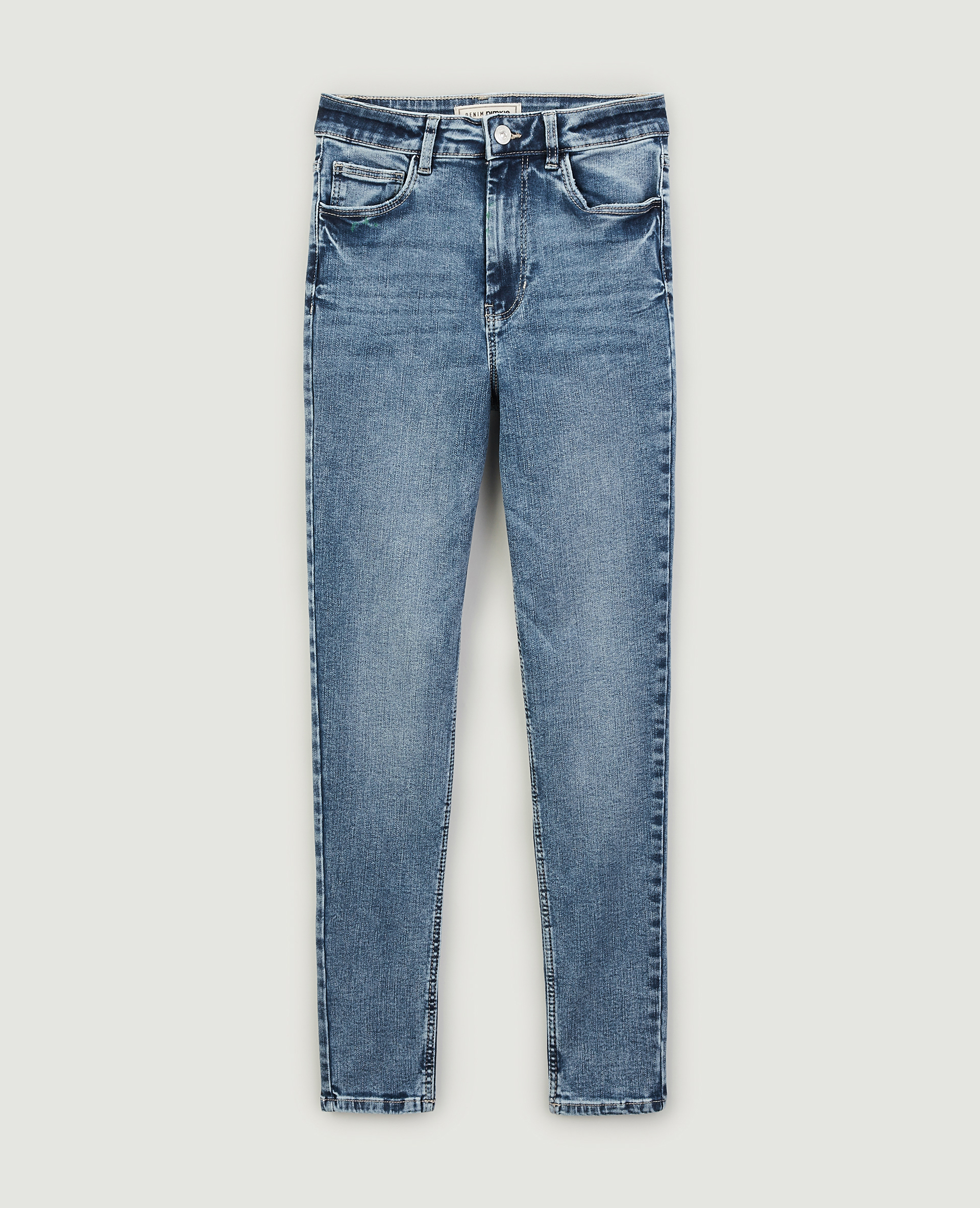Jean skinny taille haute bleu - Pimkie