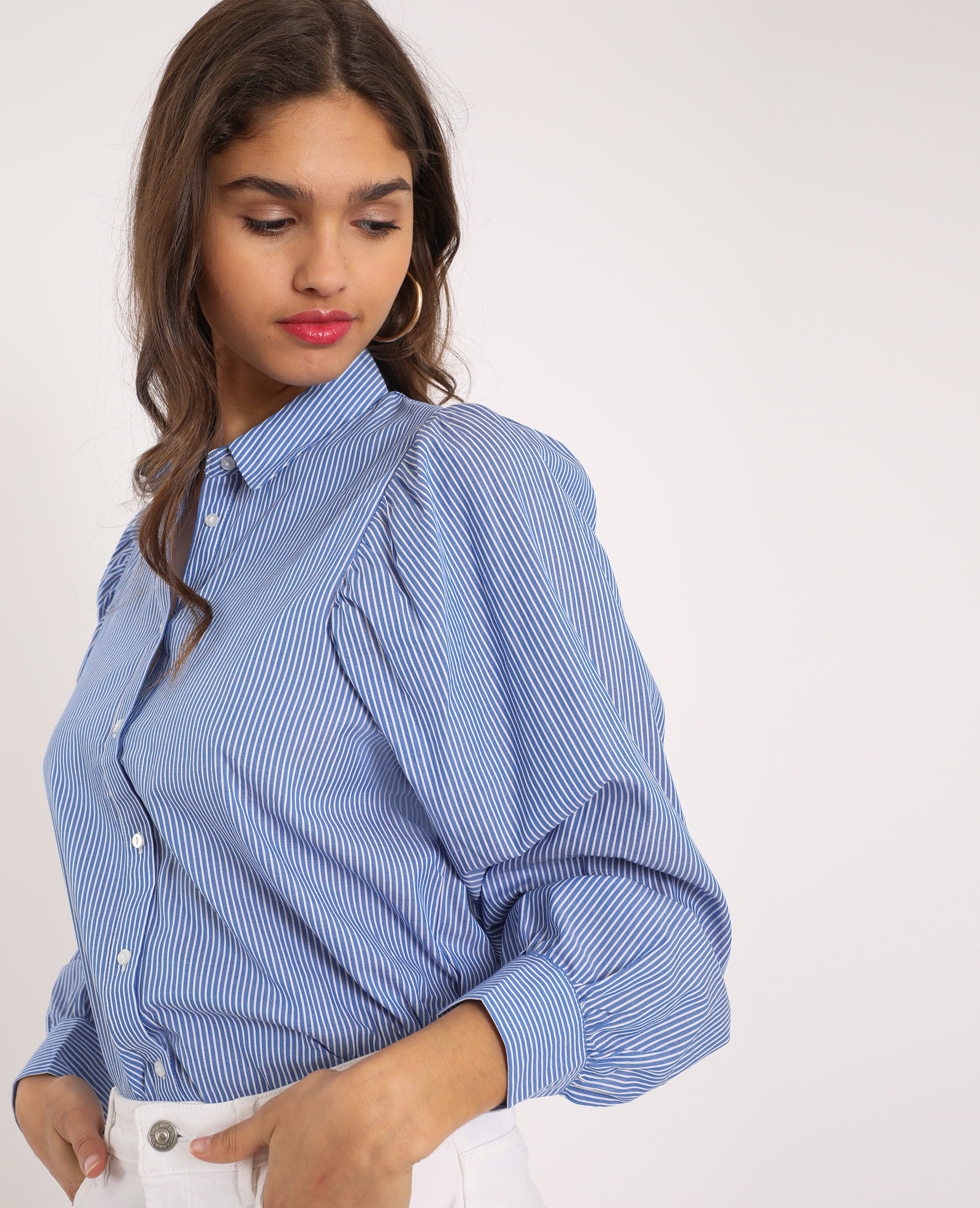 Chemise manches ballon